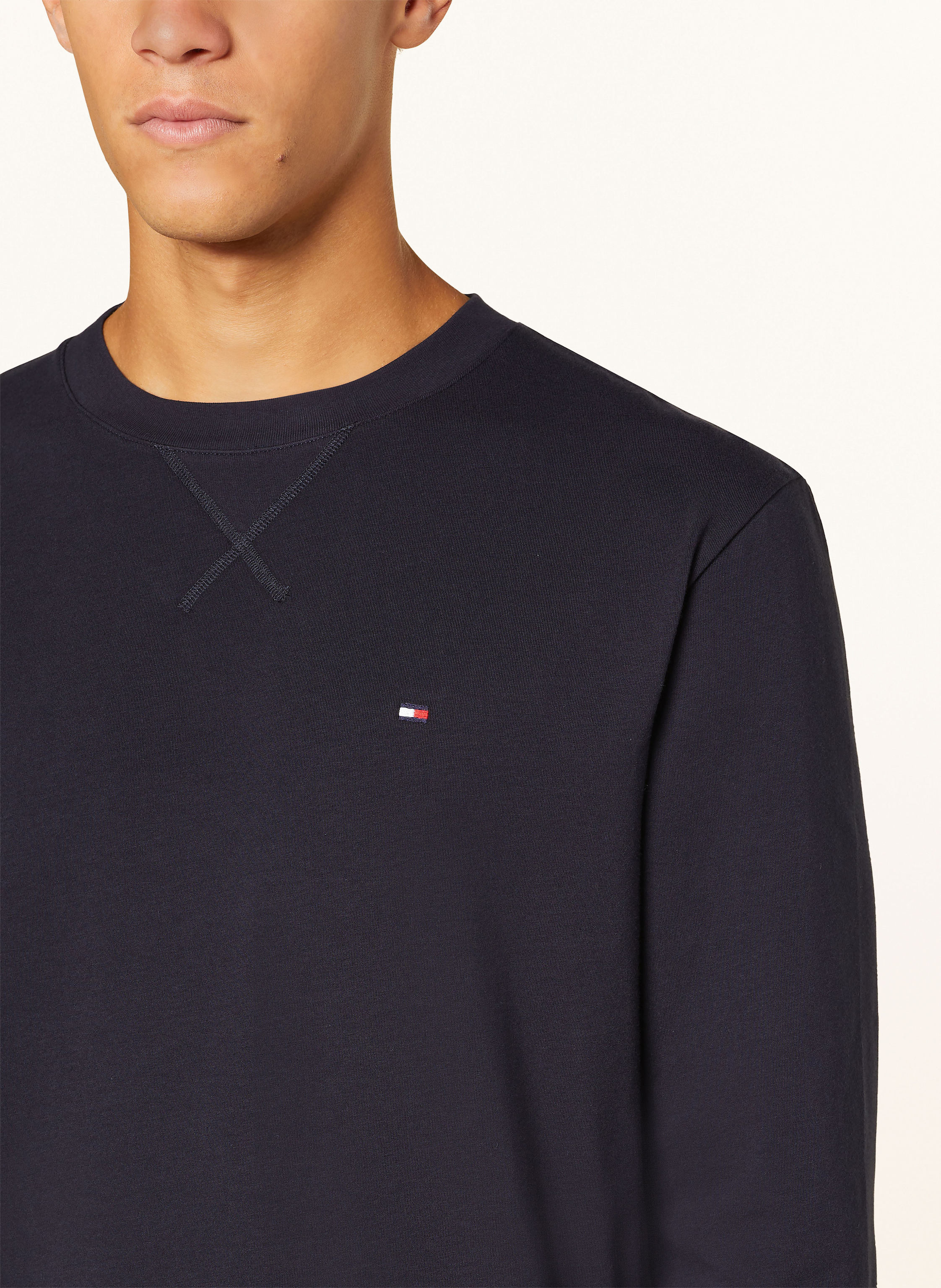 Thumbnail - Tommy Hilfiger Lounge-Shirt blau