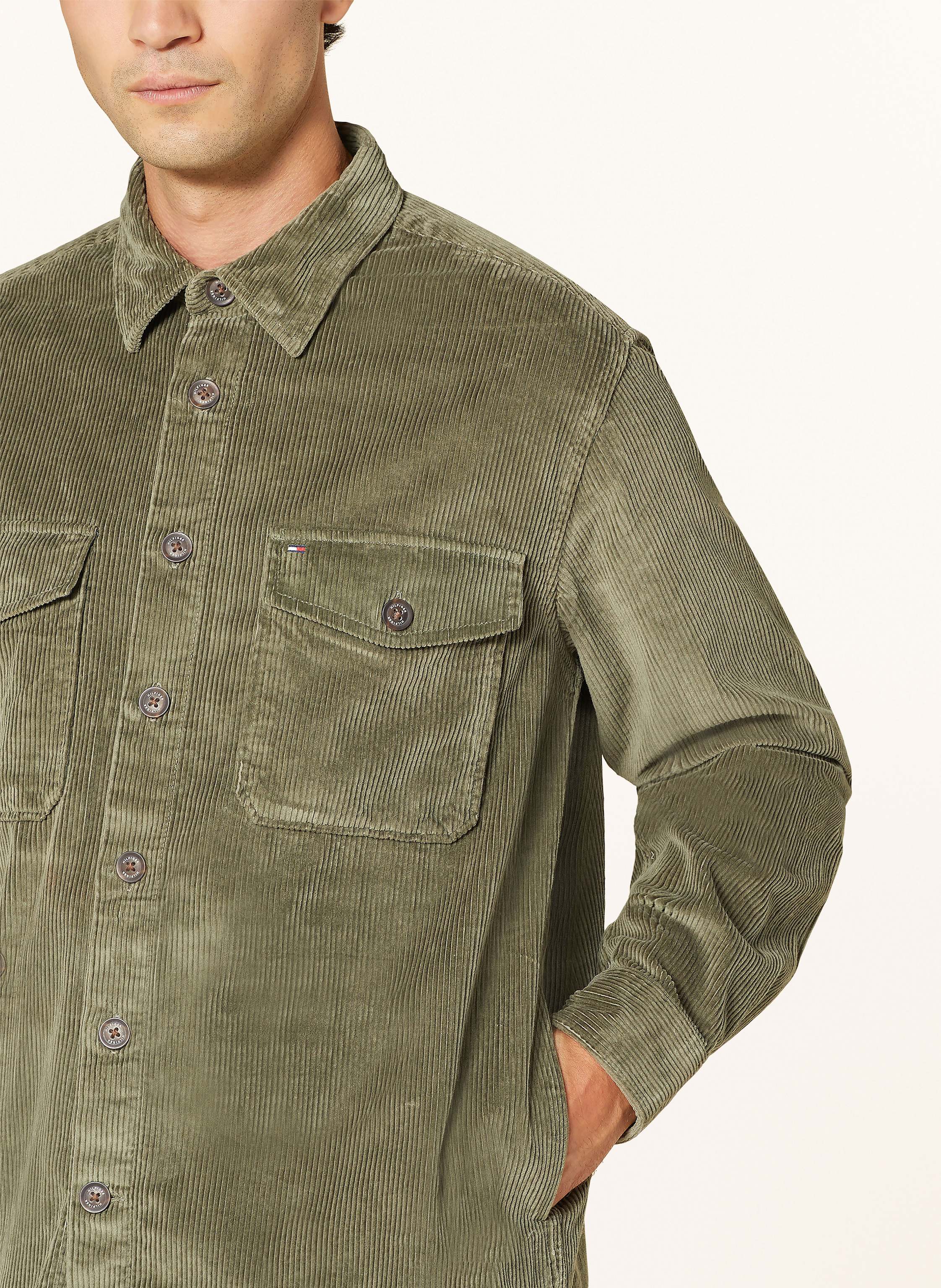 Thumbnail - Tommy Hilfiger Cord-Overshirt gruen