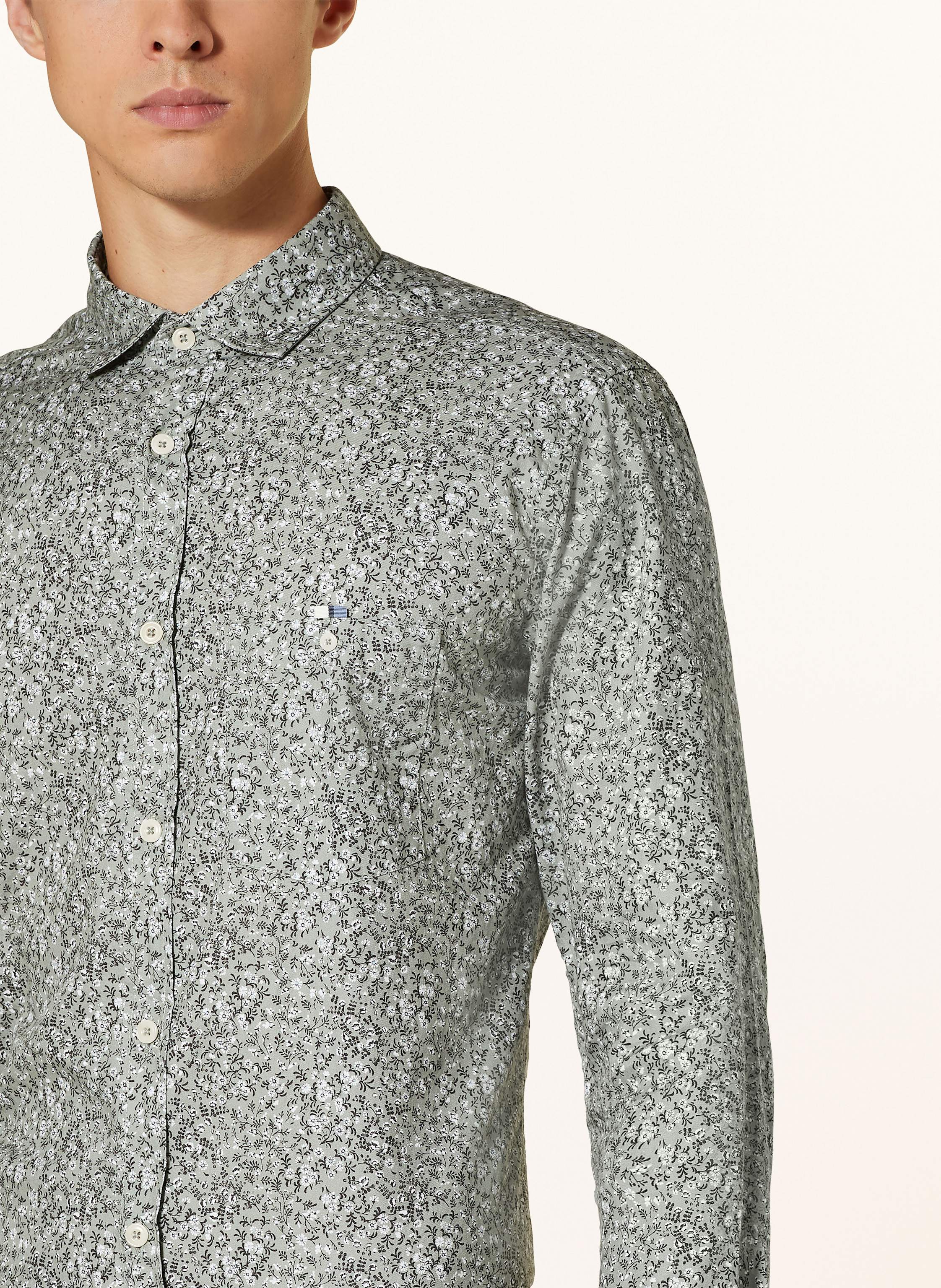 Thumbnail - Olymp Hemd Casual Regular Fit grau