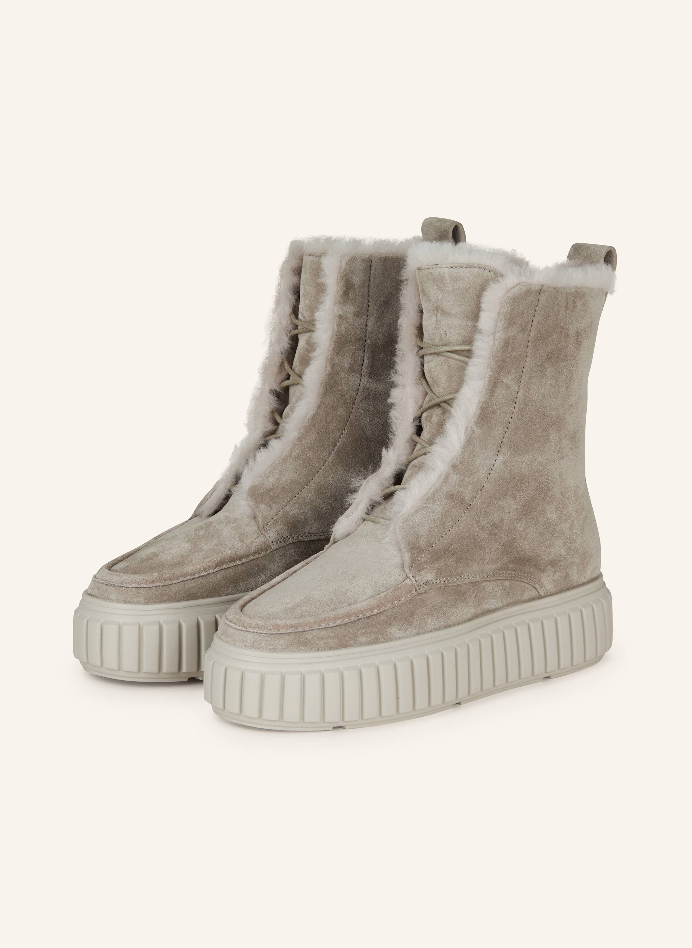 KENNEL & SCHMENGER Lace-up boots ZAP in gray