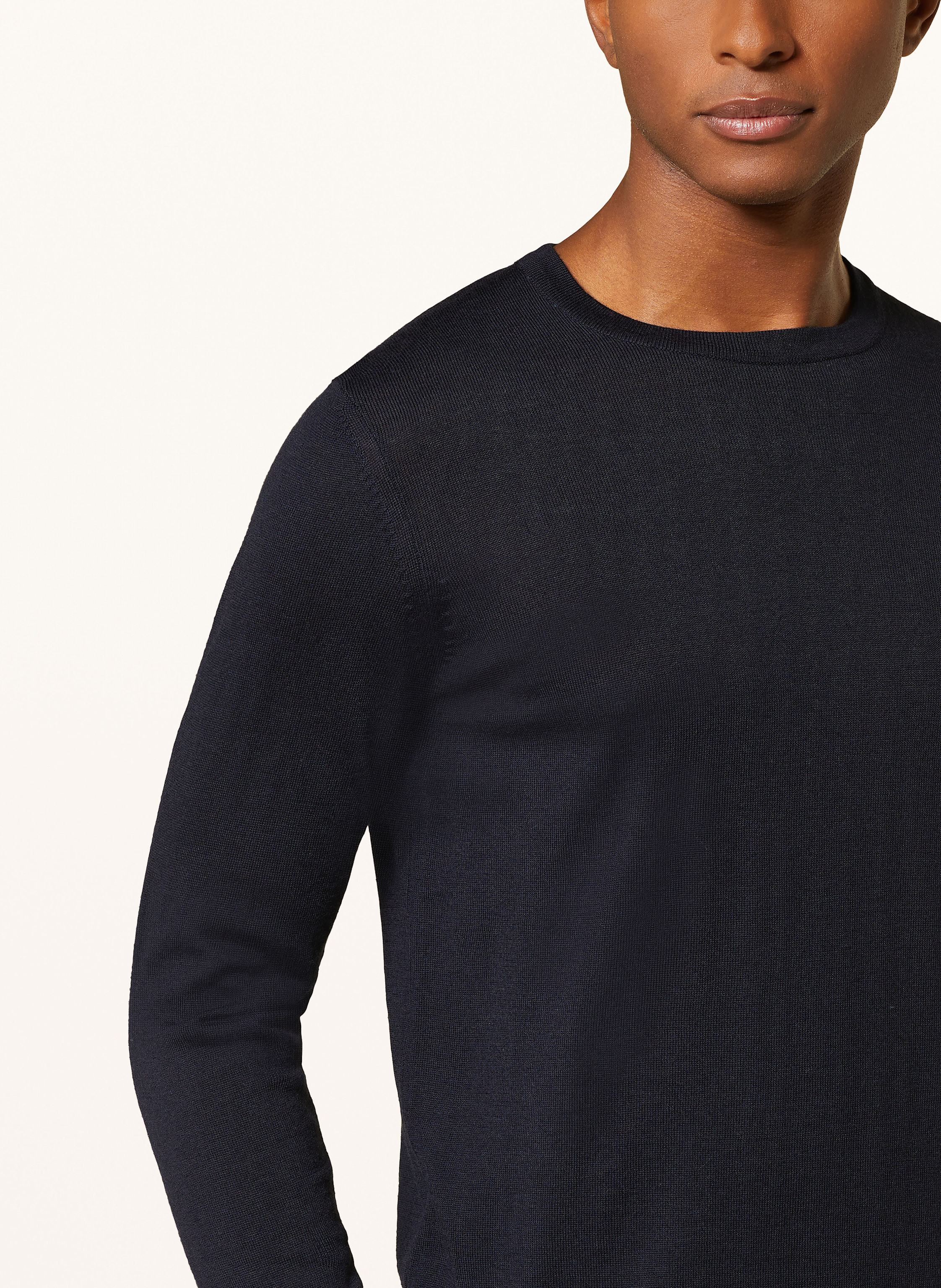 Thumbnail - Seidensticker Pullover Aus Merinowolle blau