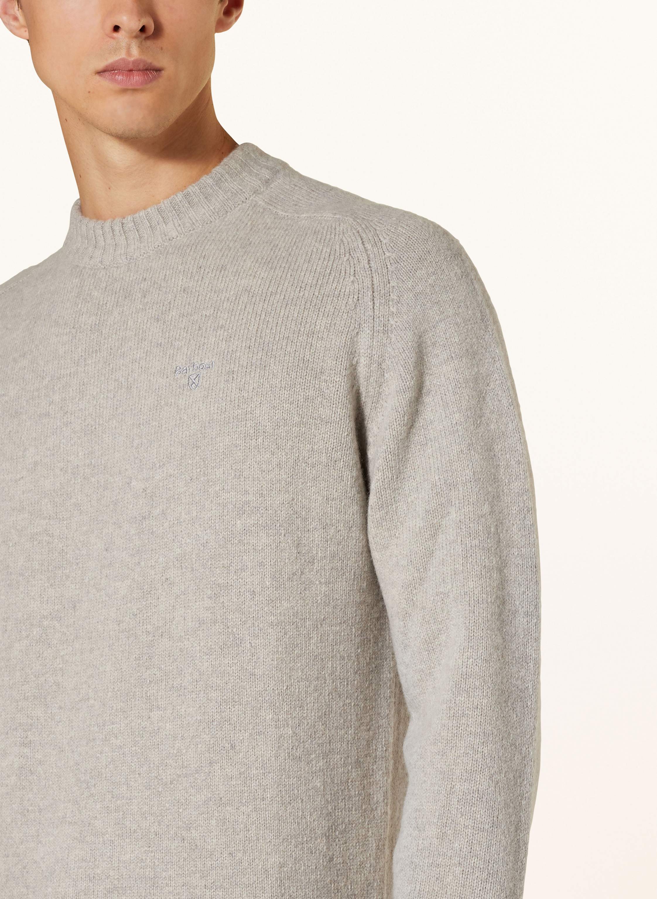 Thumbnail - Barbour Pullover grau