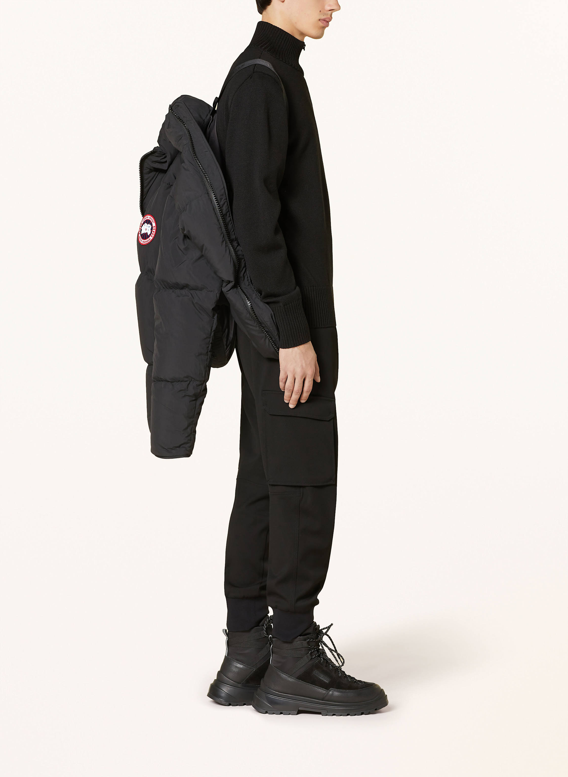 Thumbnail - Canada Goose Daunenjacke Lawrence schwarz