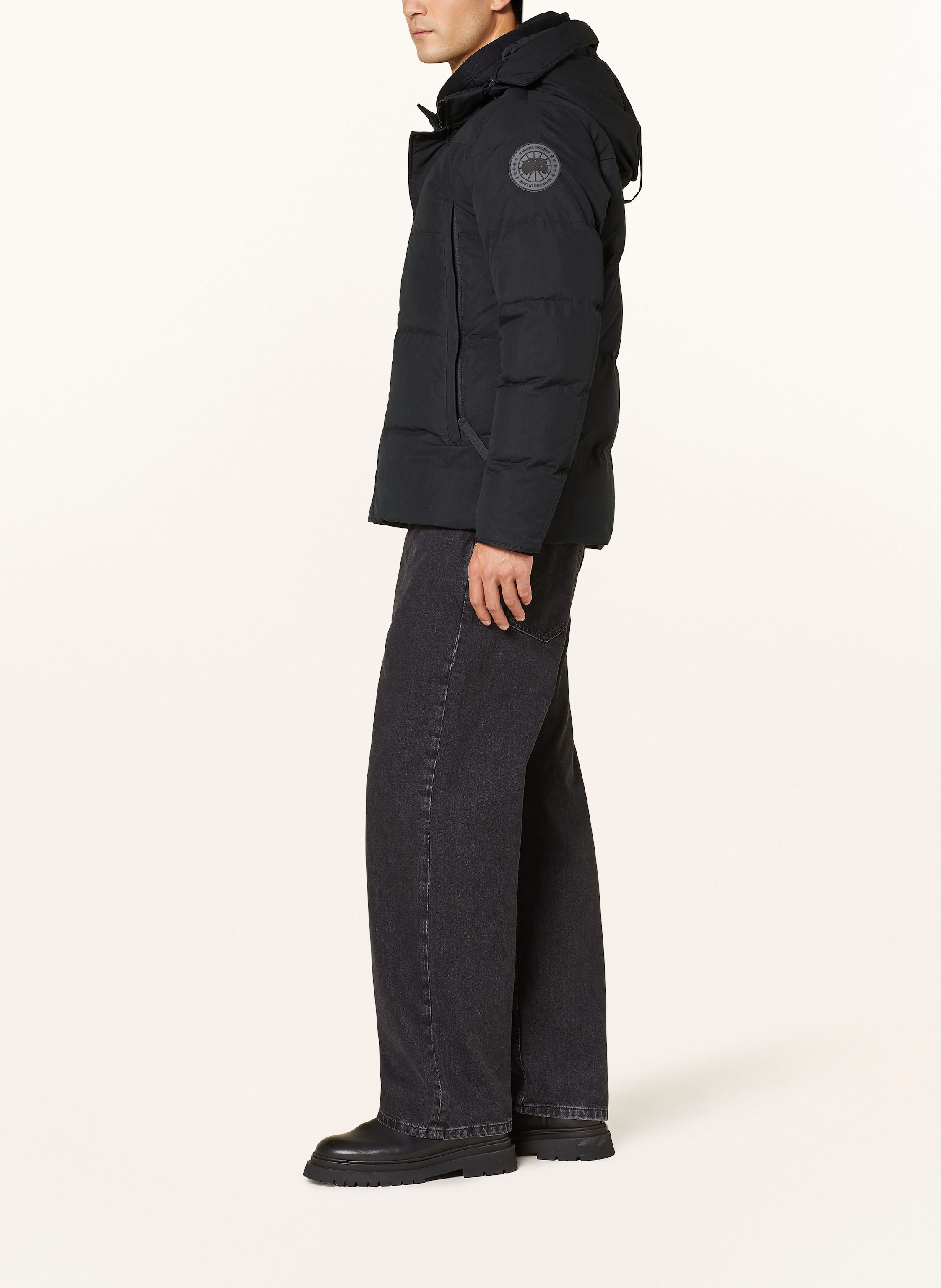 Thumbnail - Canada Goose Daunenjacke Wyndham schwarz