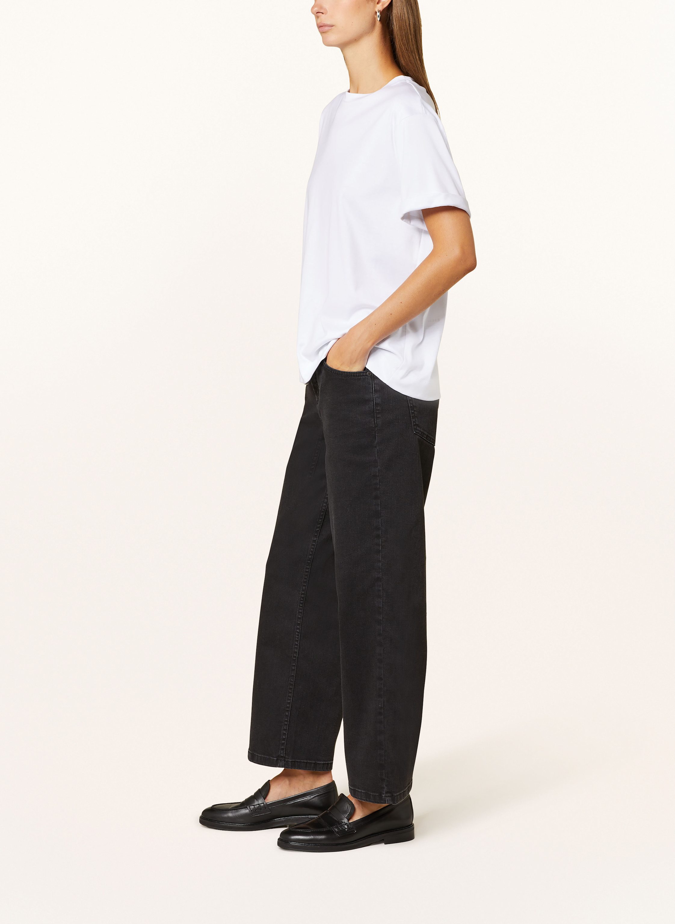 Thumbnail - Lanius 7/8-Jeans schwarz