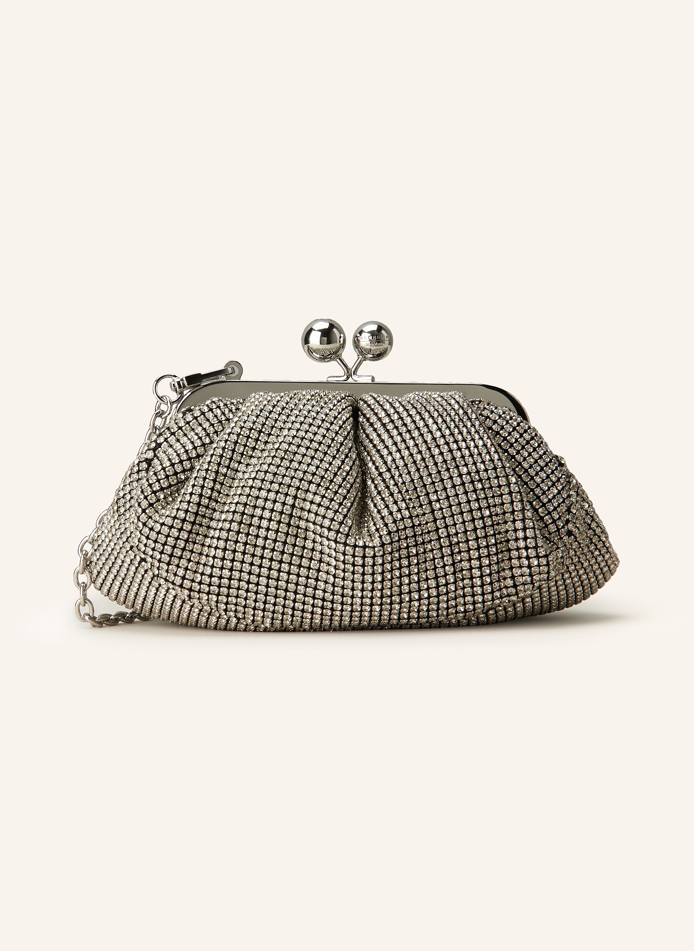 WEEKEND Max Mara Clutch DANILA mit Schmucksteinen