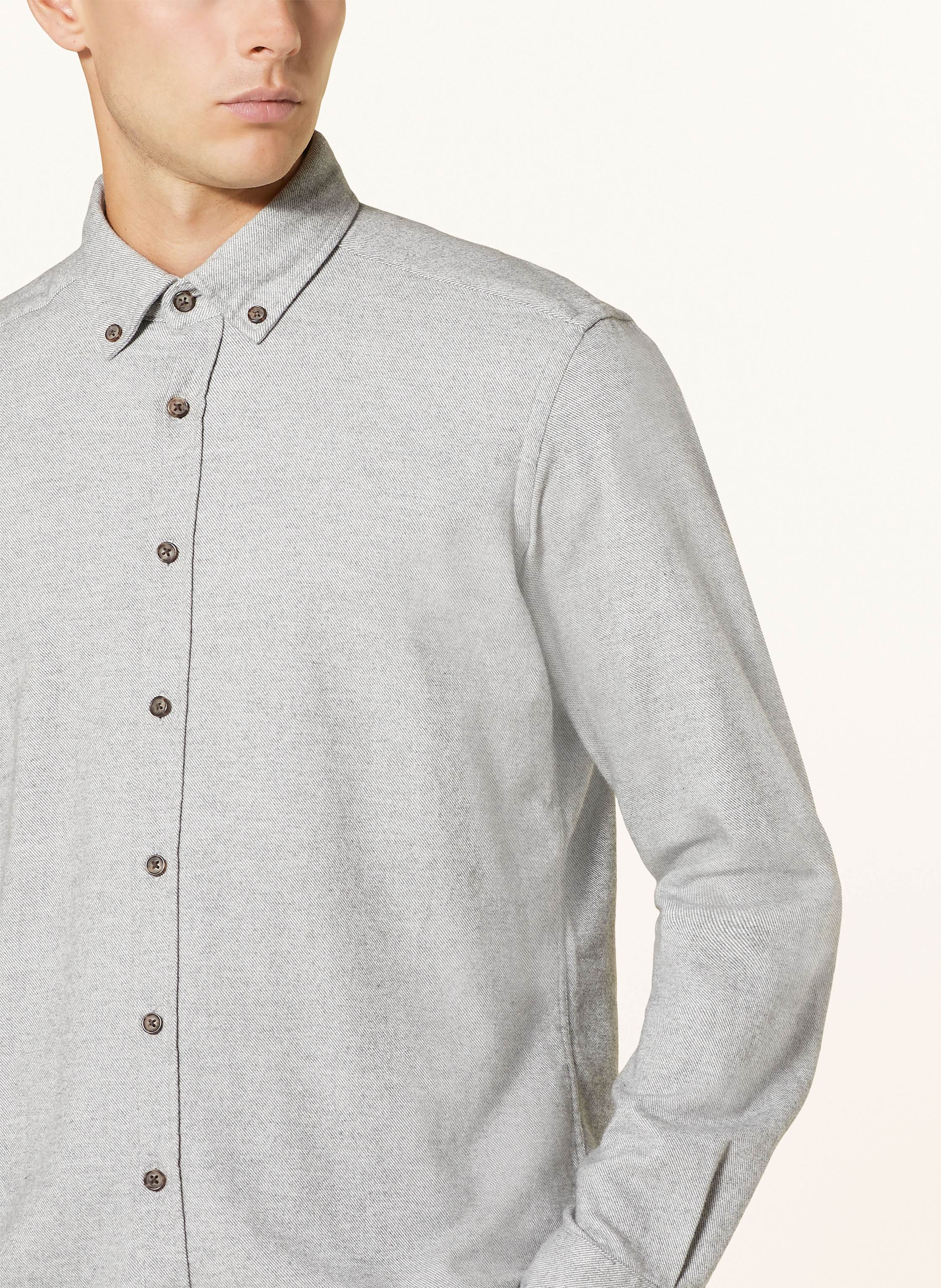 Thumbnail - Strokesman's Hemd Regular Fit grau