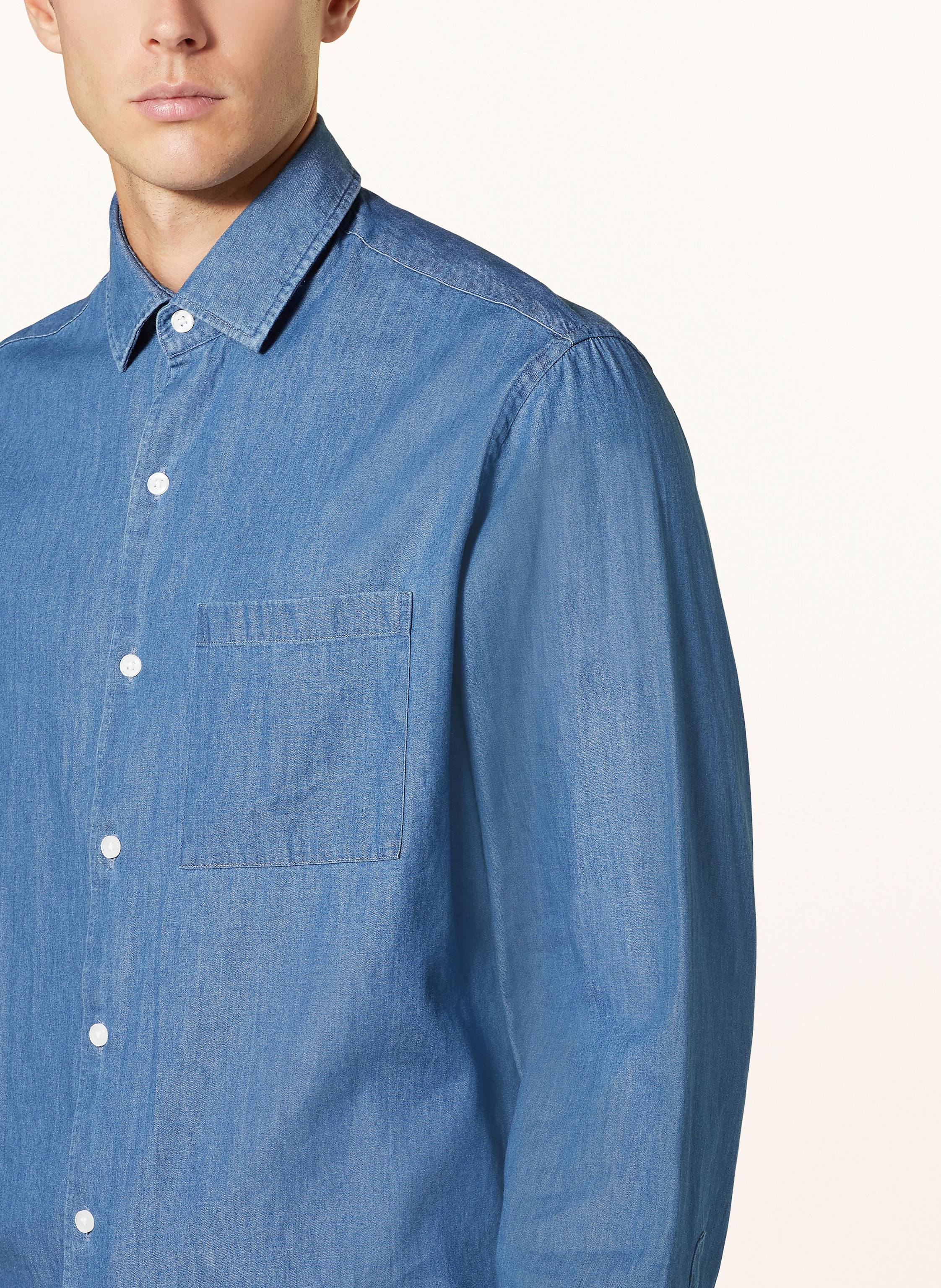 Thumbnail - Paul Jeanshemd Comfort Fit blau