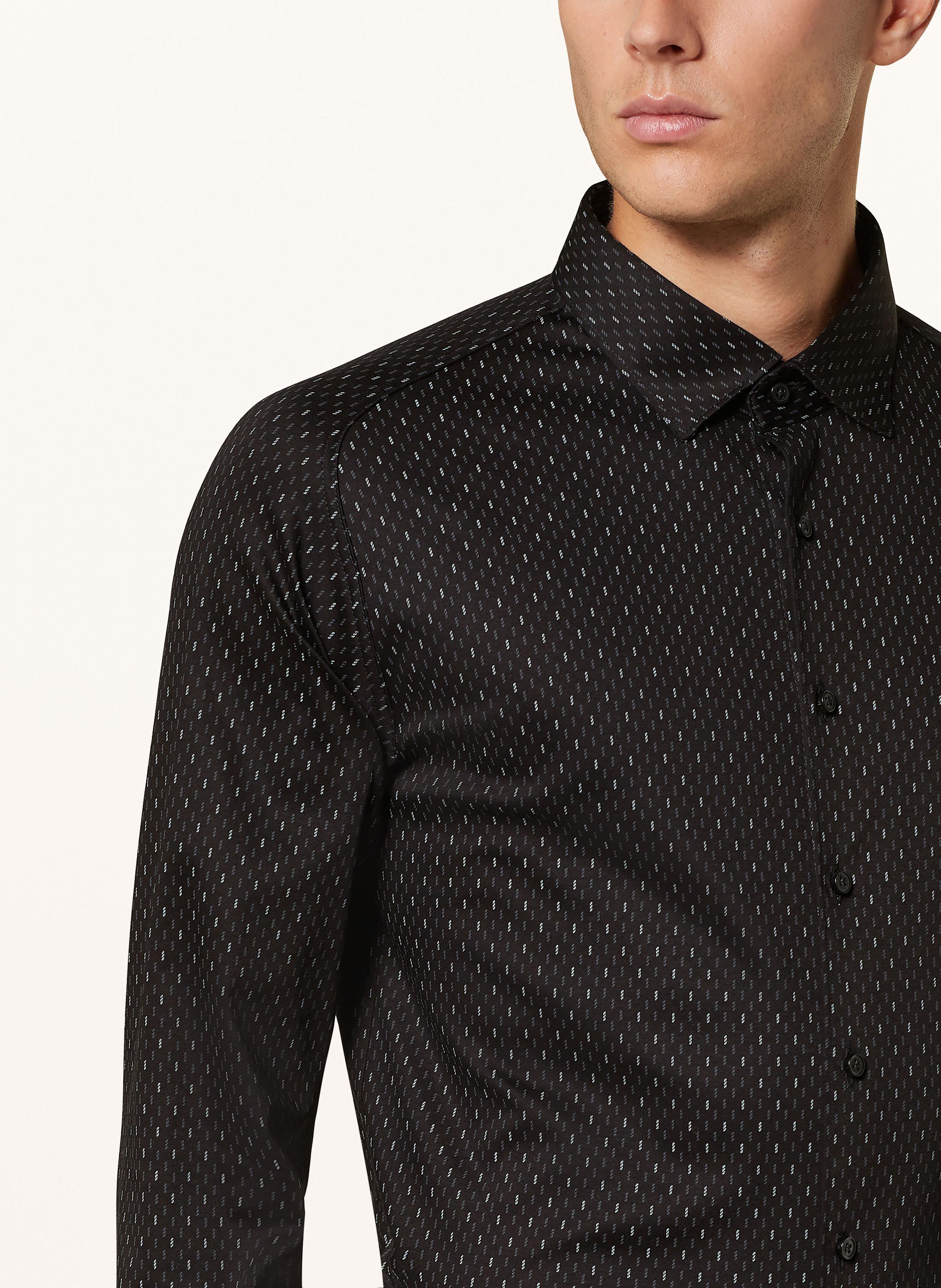 Thumbnail - Desoto Jerseyhemd Slim Fit schwarz