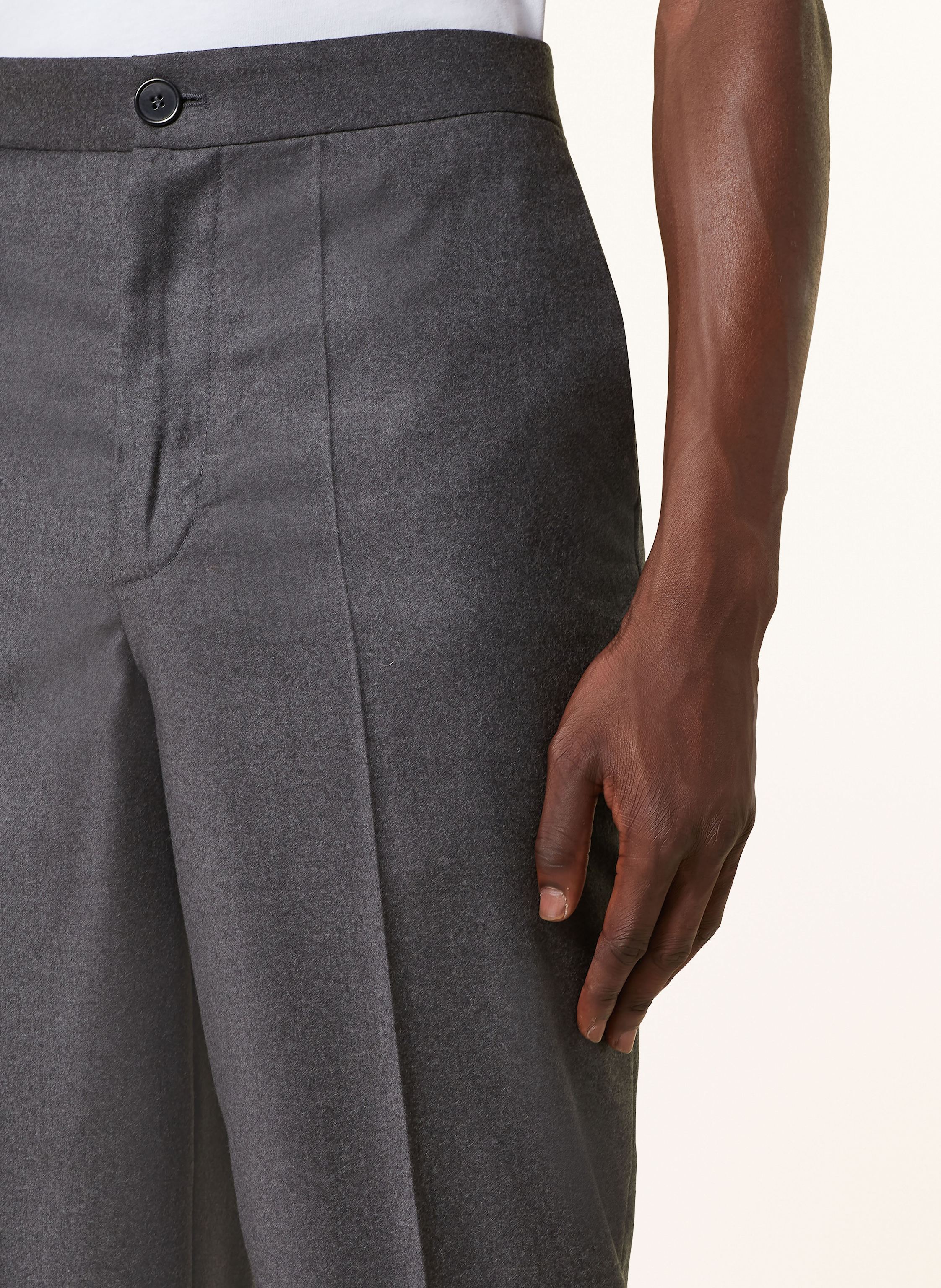 Thumbnail - Róhe Hose Regular Fit grau