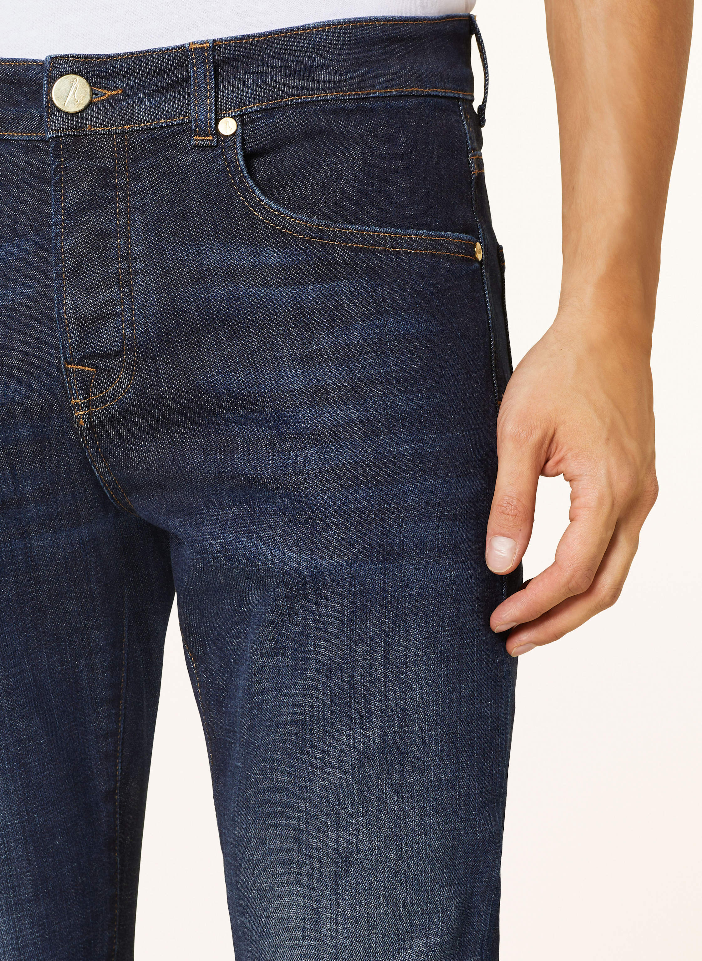 Thumbnail - Goldgarn Denim Jeans u2 Slim Fit blau