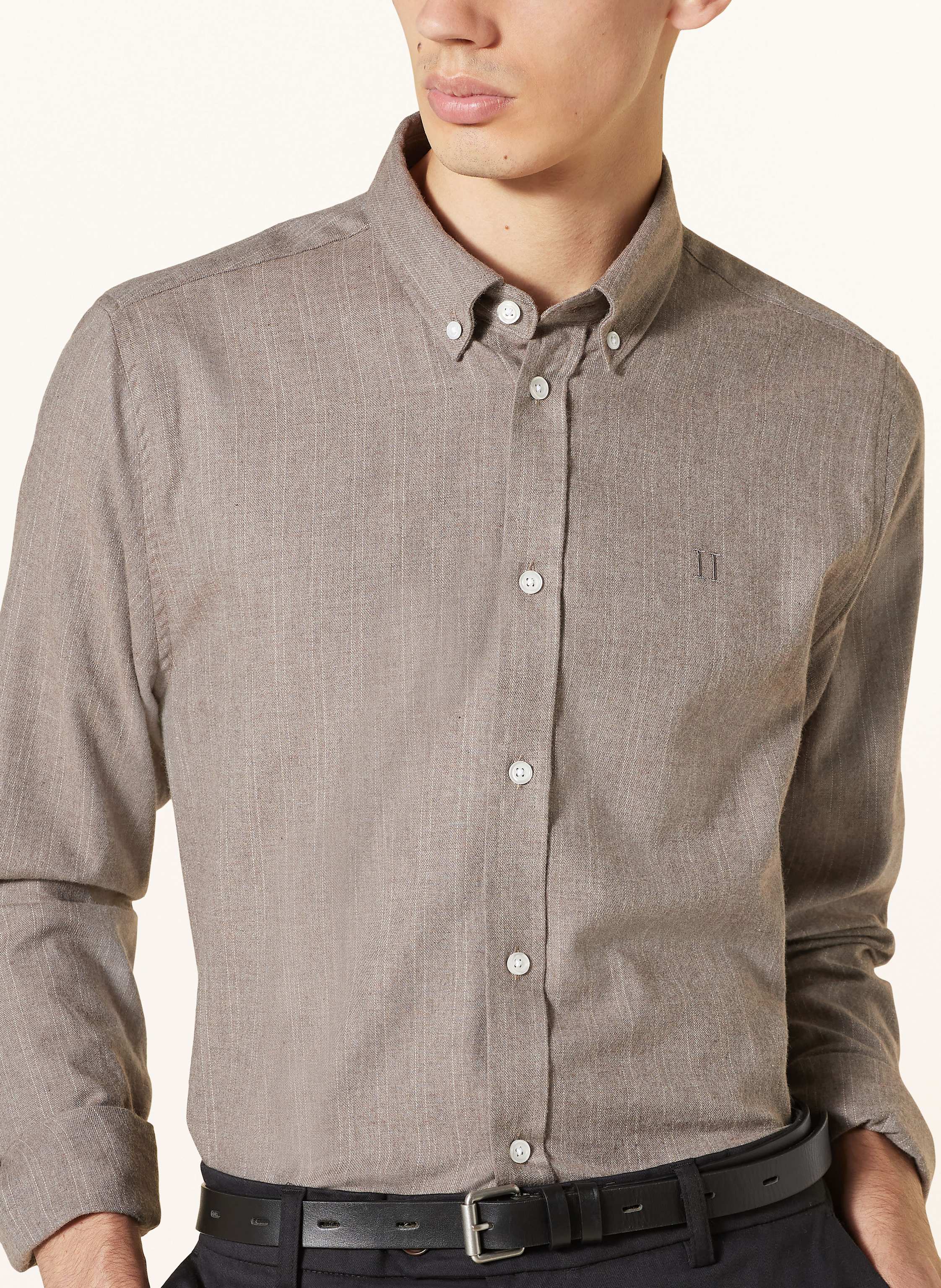 Thumbnail - Les Deux Hemd Desert Reg Regular Fit beige