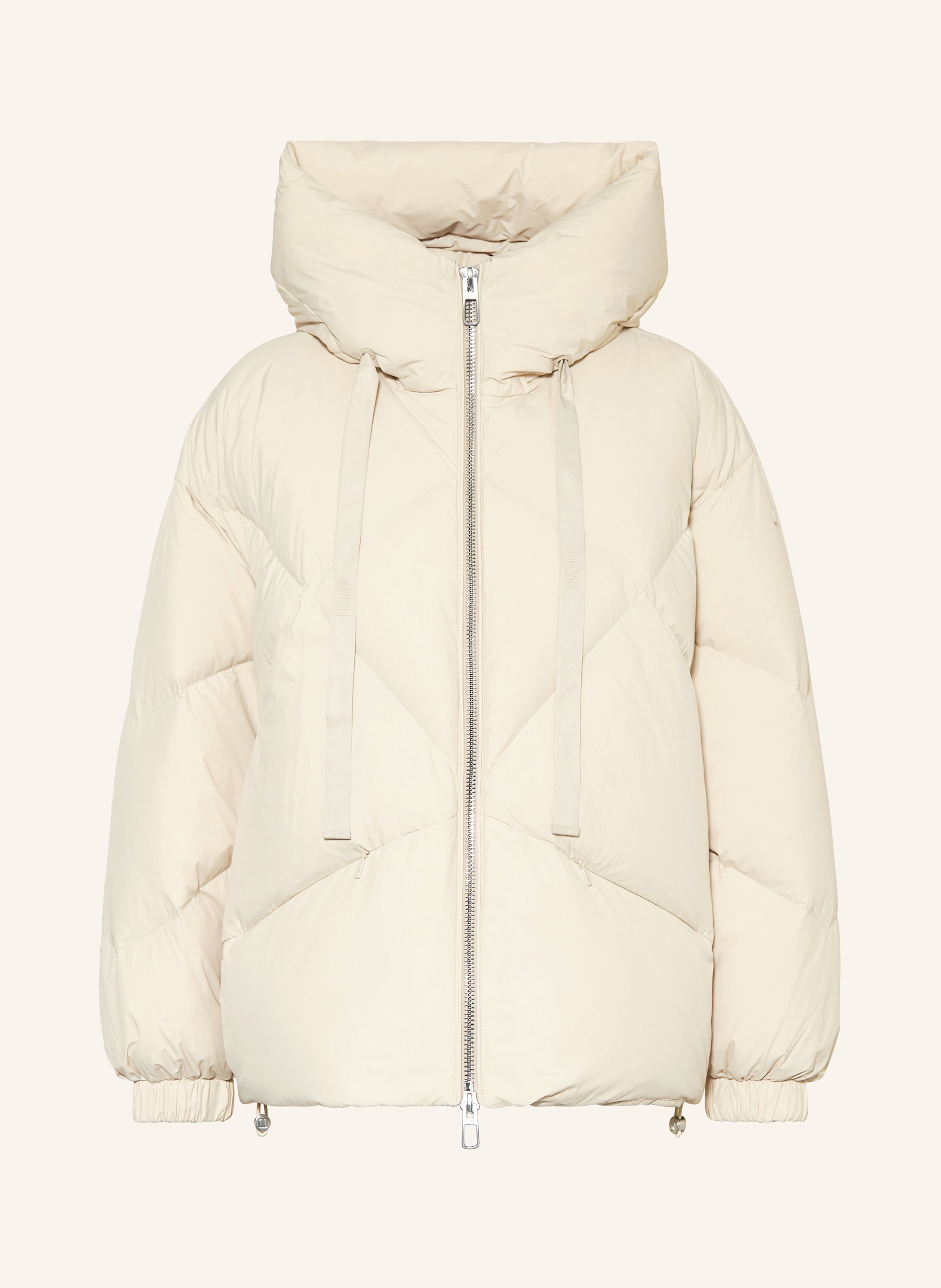 PEGGIE-OVERSIZE SHORT DOWN JACKET IN NYLON MICROFIBER FABRIC