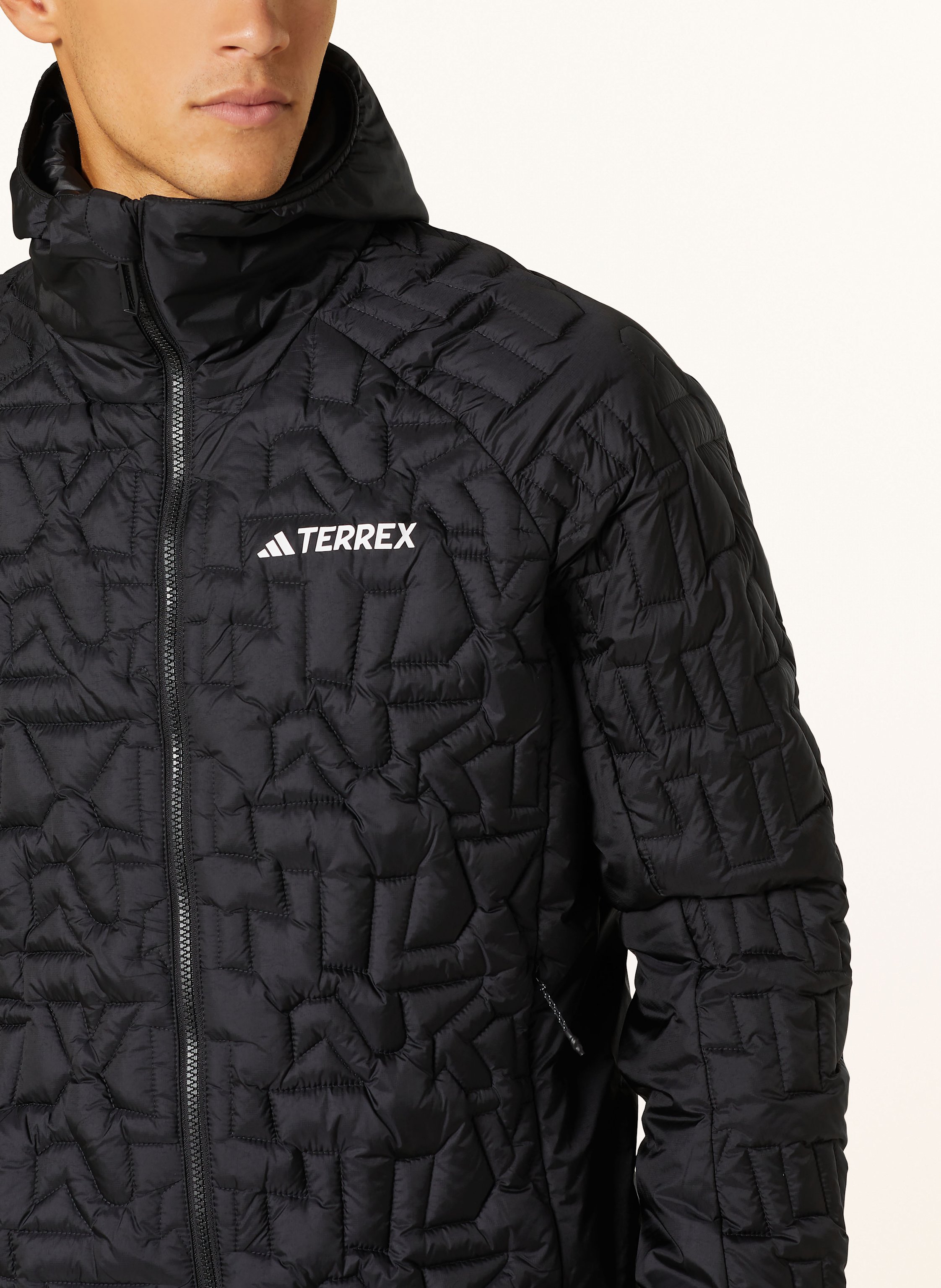 Thumbnail - Adidas Terrex Steppjacke Terrex Xperior Primaloft Loose Fill Hooded schwarz