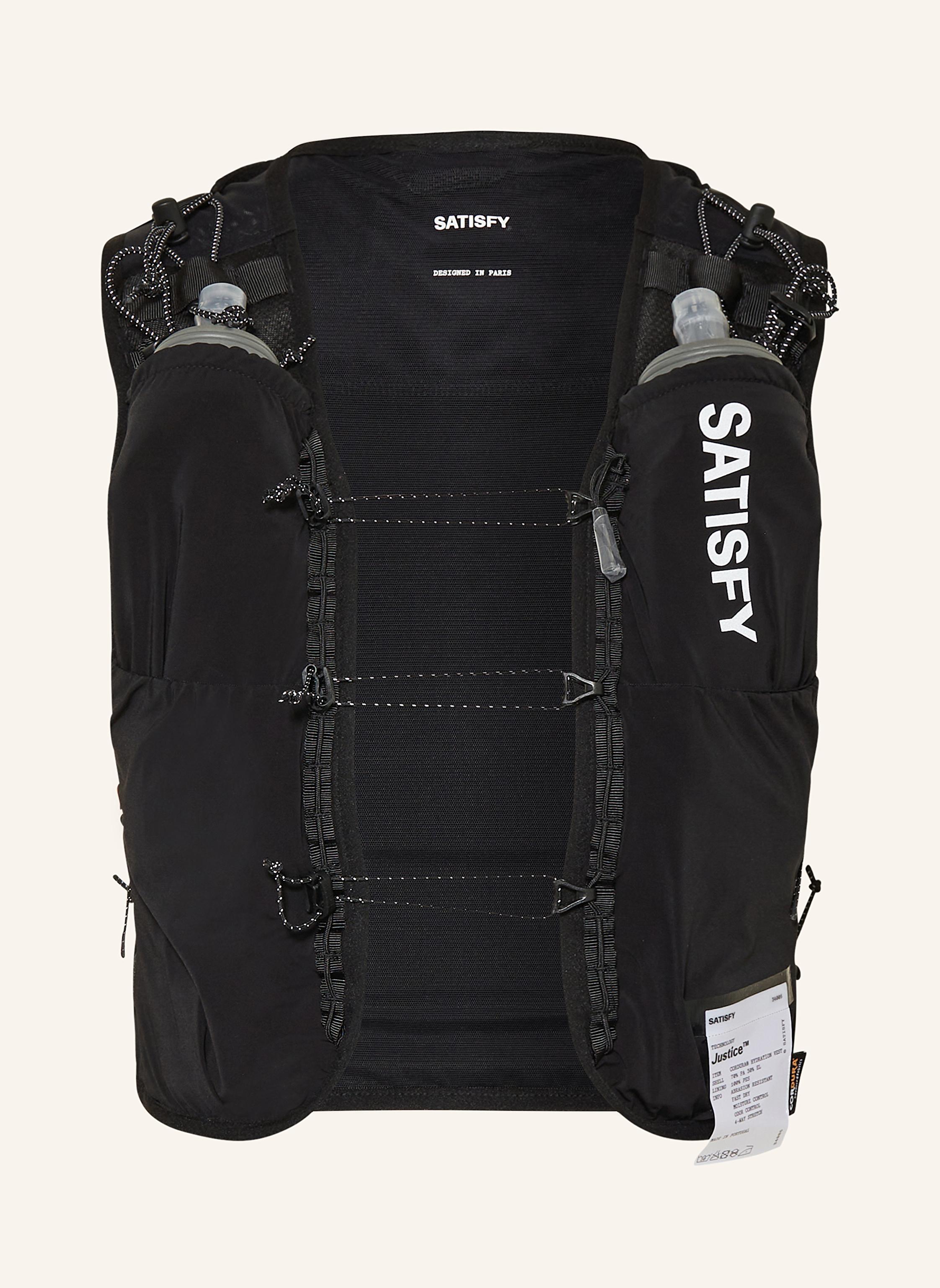 SATISFY JUSTICE™ CORDURA® 5L running vest in black