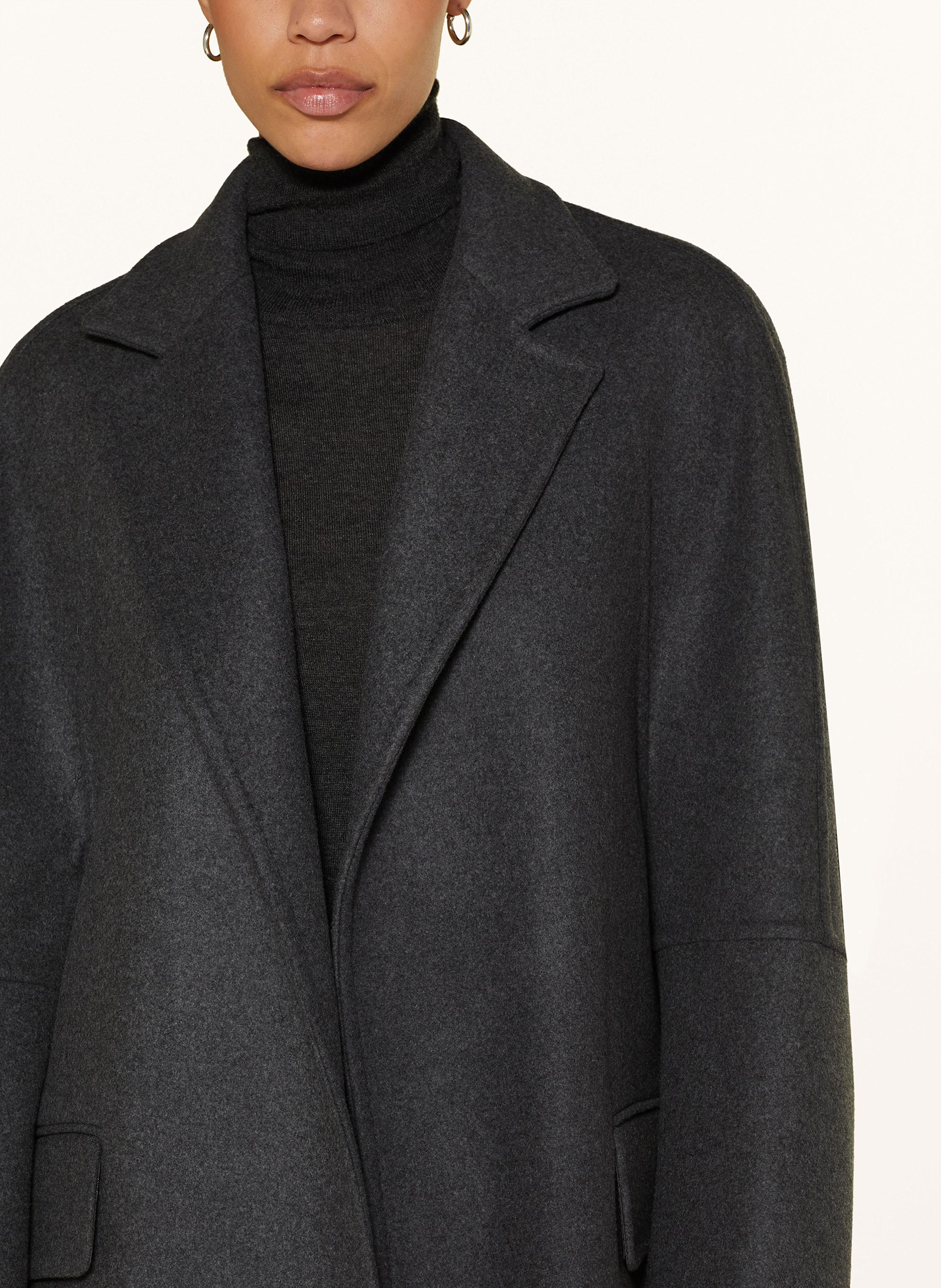 Thumbnail - Max Mara Wollmantel Asburgo Mit Cashmere grau