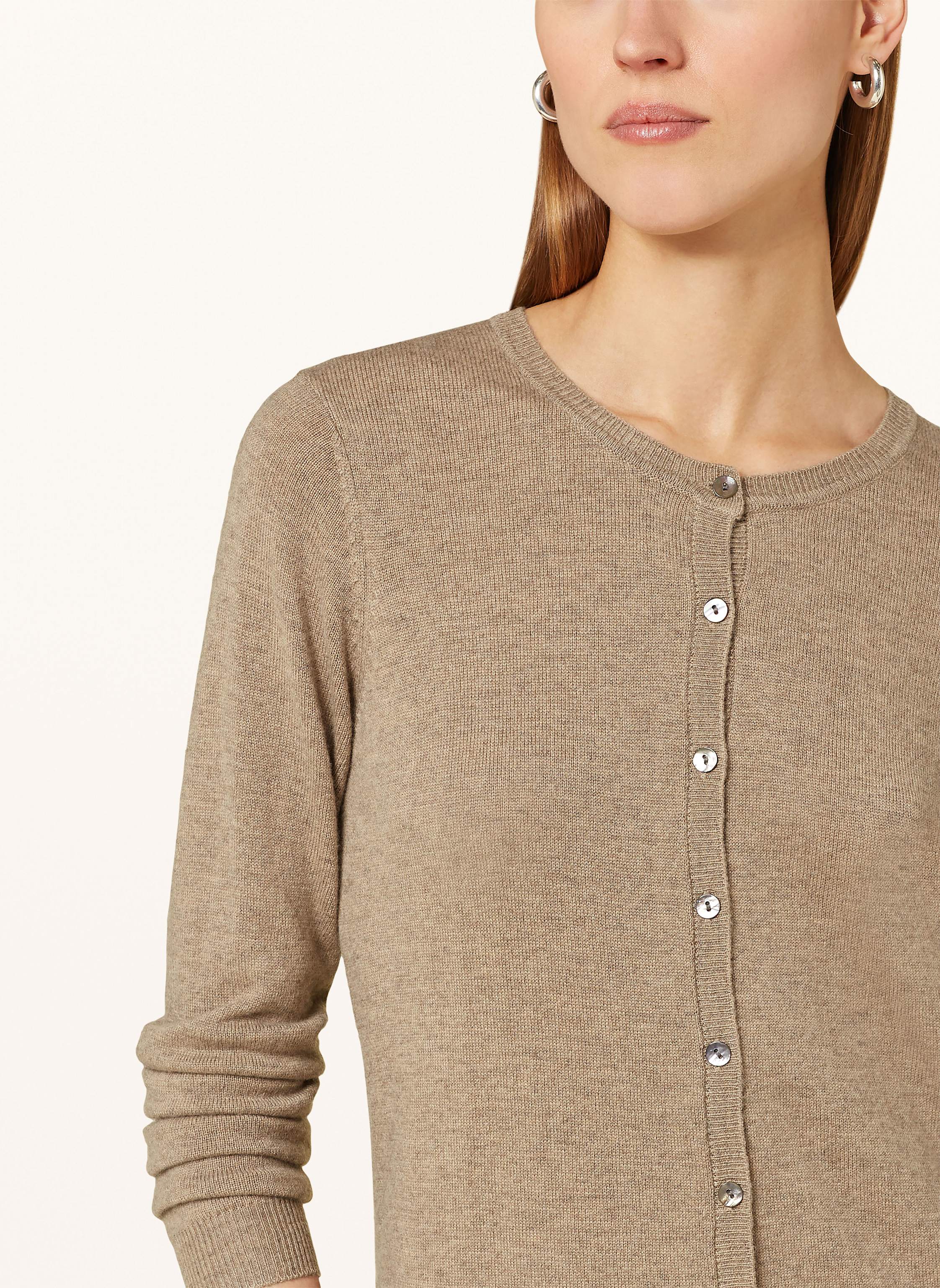 Thumbnail - Rosemunde Strickjacke Sofia beige