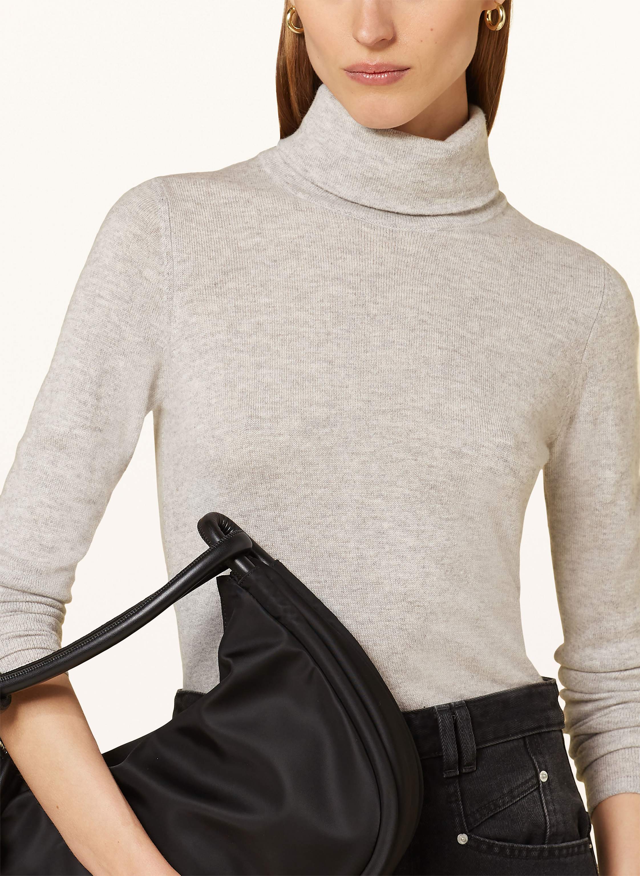 Thumbnail - Rosemunde Rollkragenpullover Sofia grau