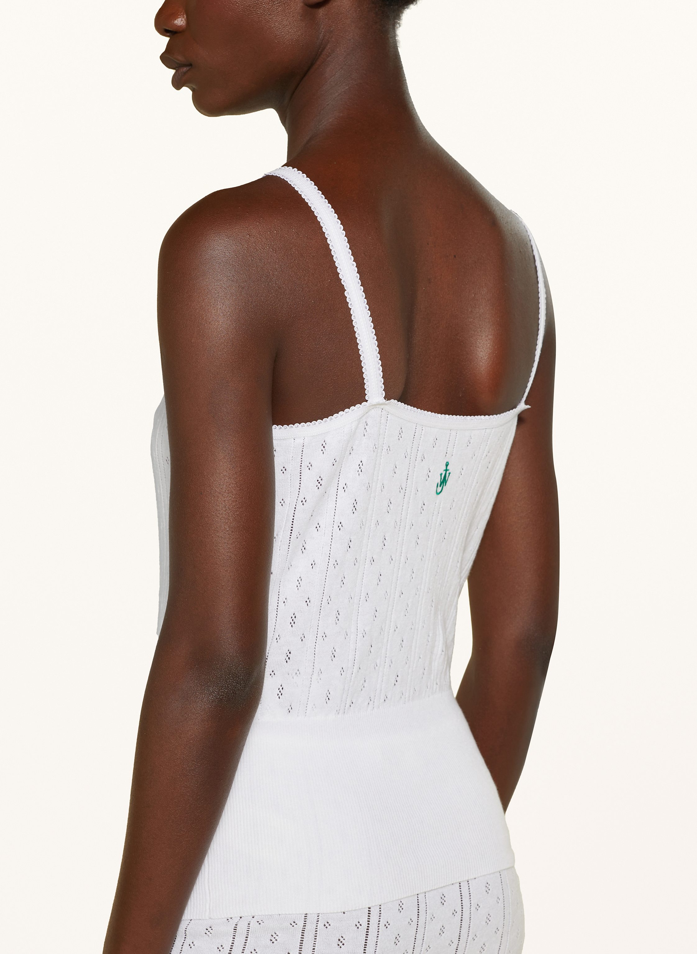 Thumbnail - Jw Anderson Stricktop weiss