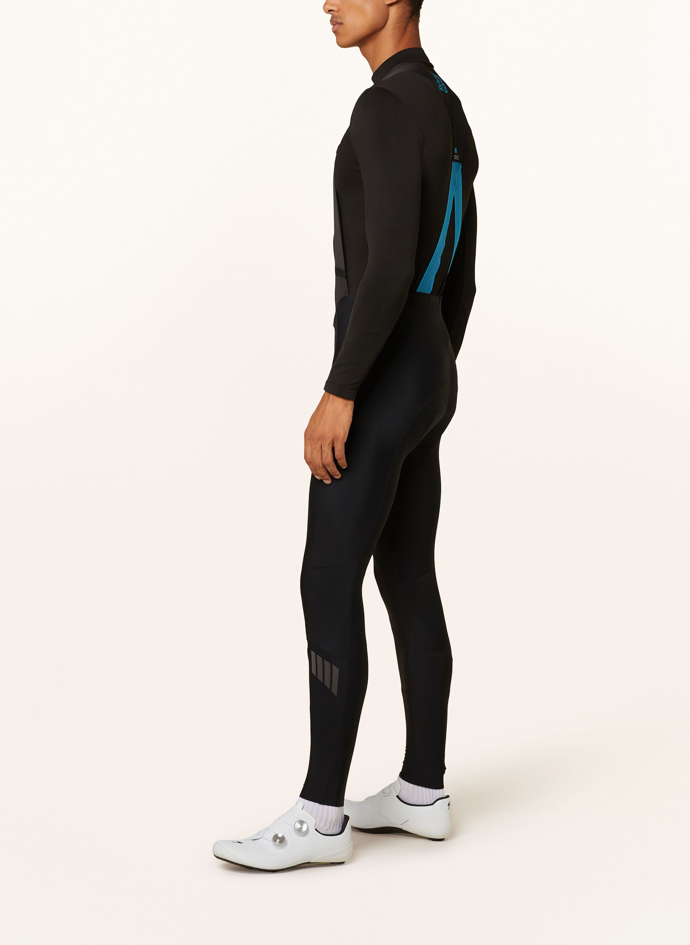 Thumbnail - Assos Thermo-Radhose Equipe R Winter Mit Trägern Und Gepolstertem Einsatz schwarz