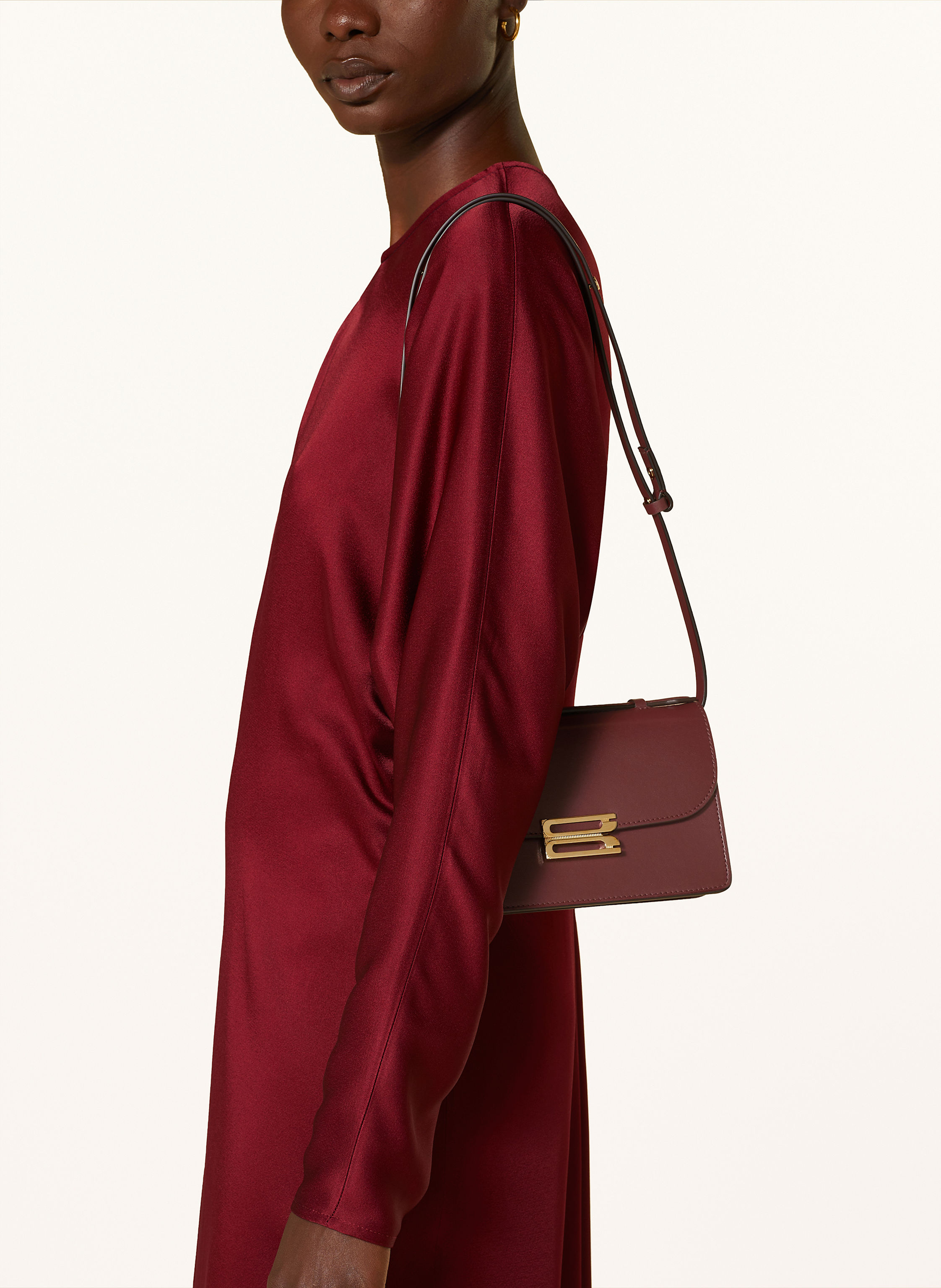 Thumbnail - Victoria Beckham Umhängetasche Dorian Mini rot
