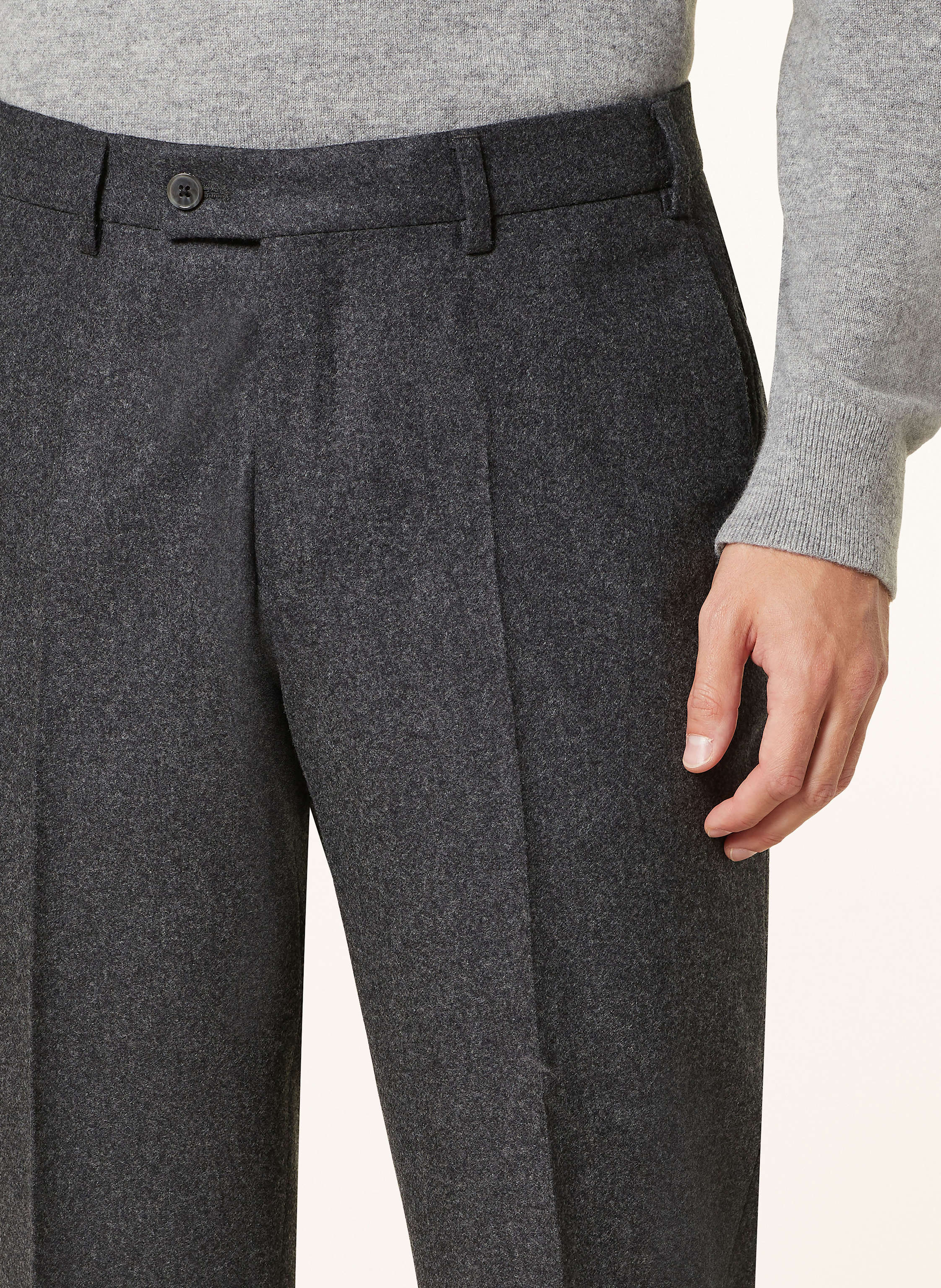 Thumbnail - Hiltl Hose Piacenza Regular Fit grau