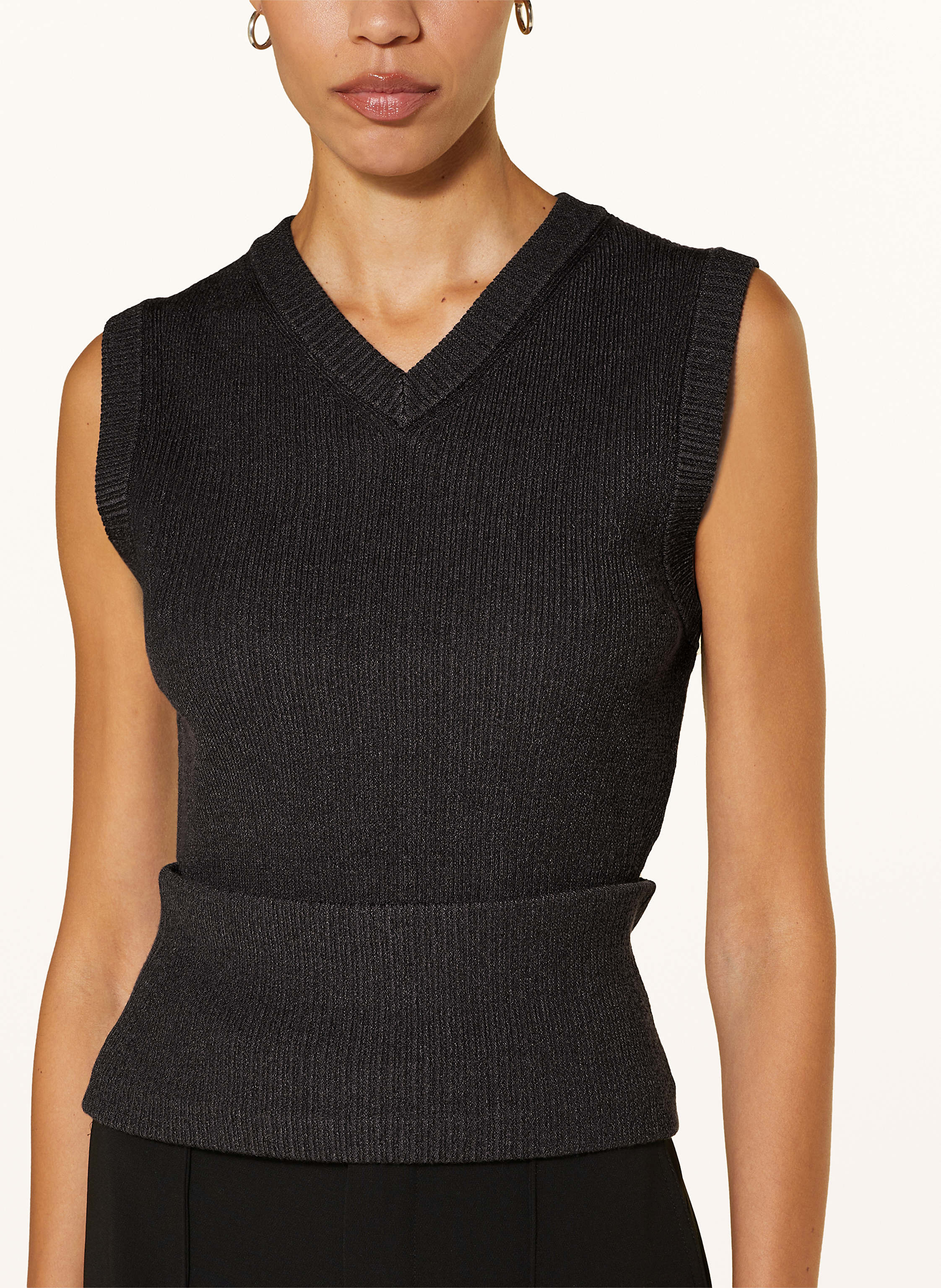 Thumbnail - Proenza Schouler Pullunder Mit Abnehmbarem Saum grau