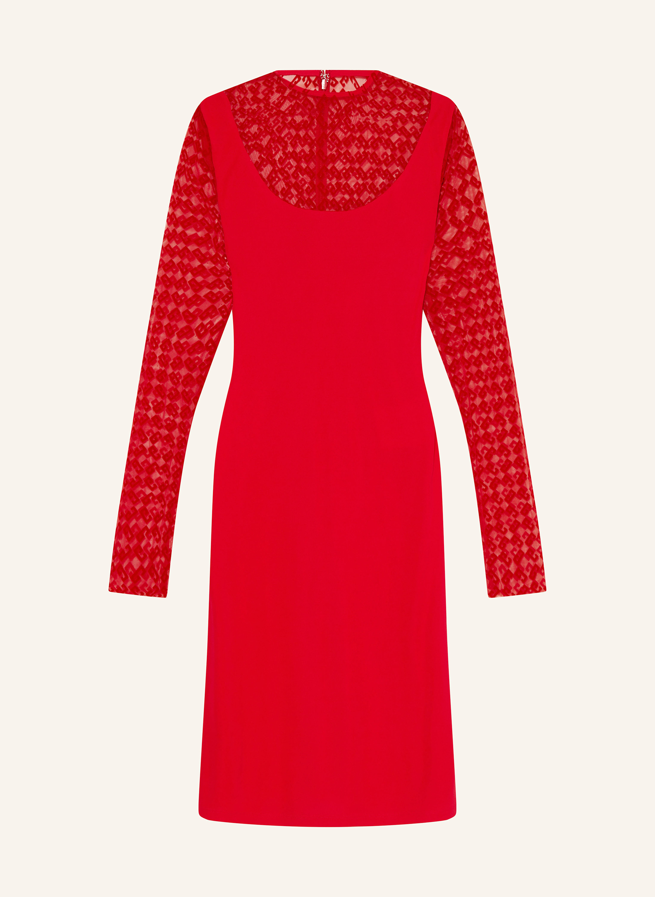 ワンピース Givenchy Maglia C.Alto givenchy knee-length shorts | GIVENCHY Jersey dress in red