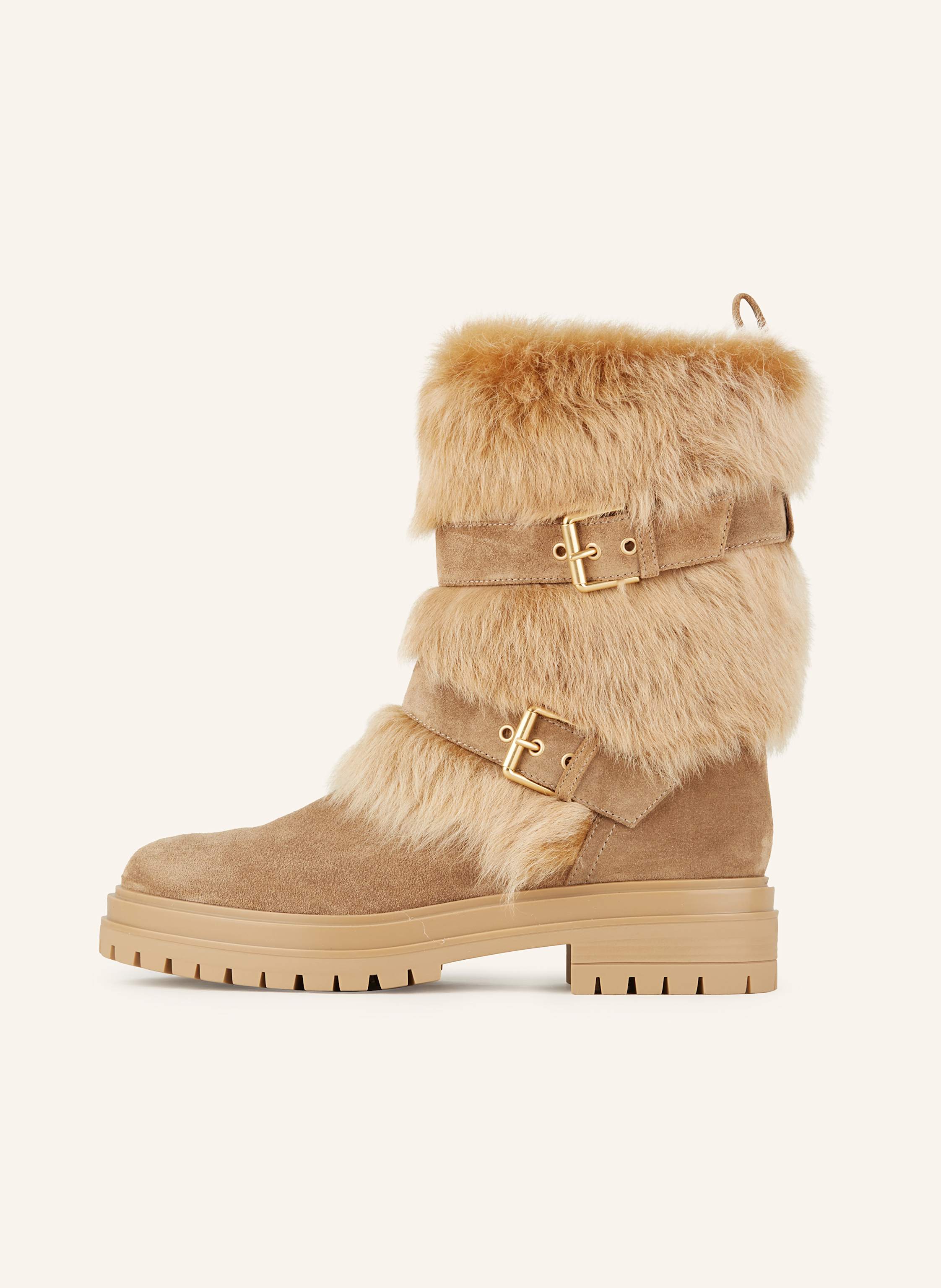 Thumbnail - Gianvito Rossi Biker Boots Maverick braun