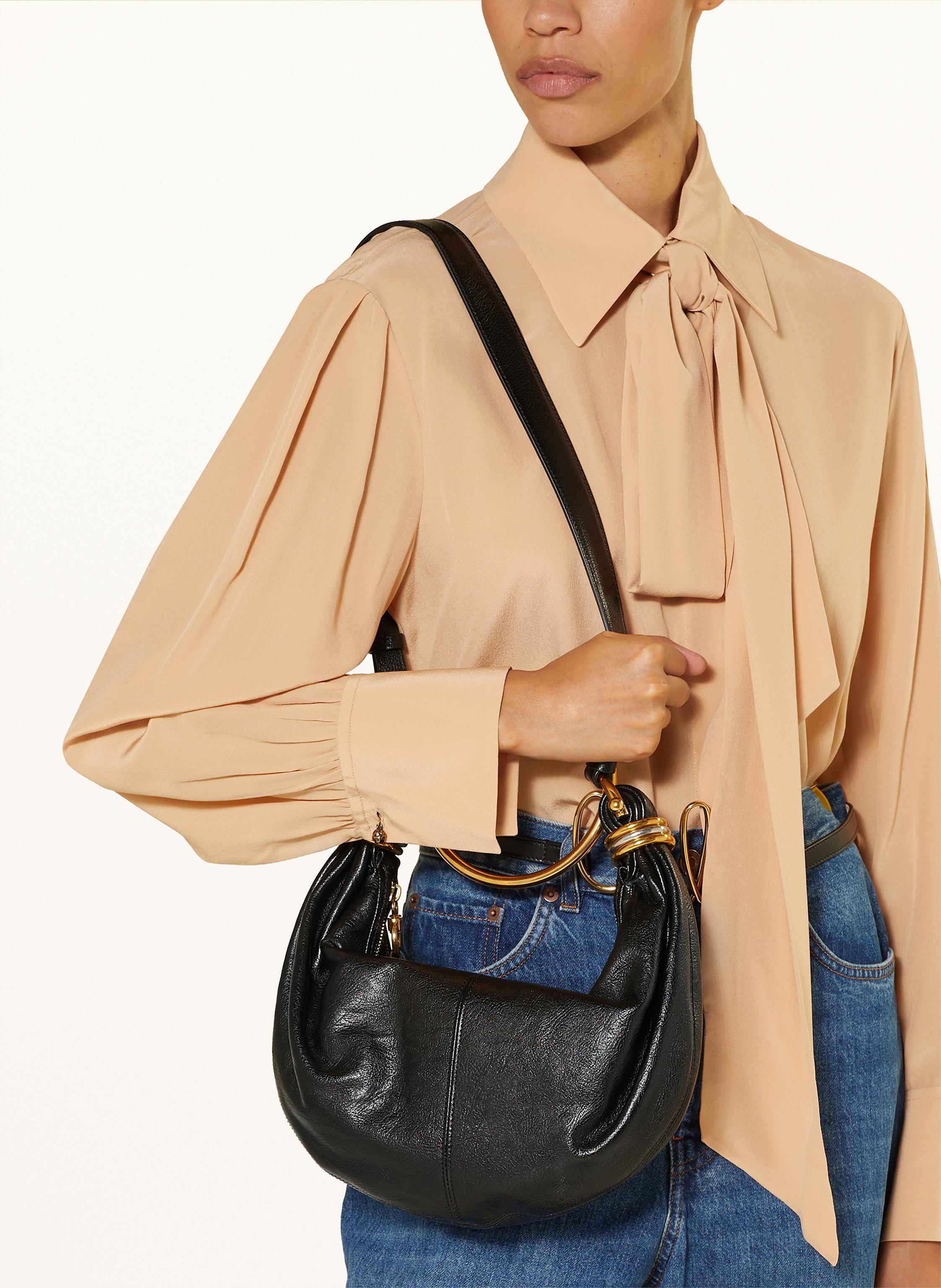 Thumbnail - Chloé Hobo-Bag Bracelet schwarz