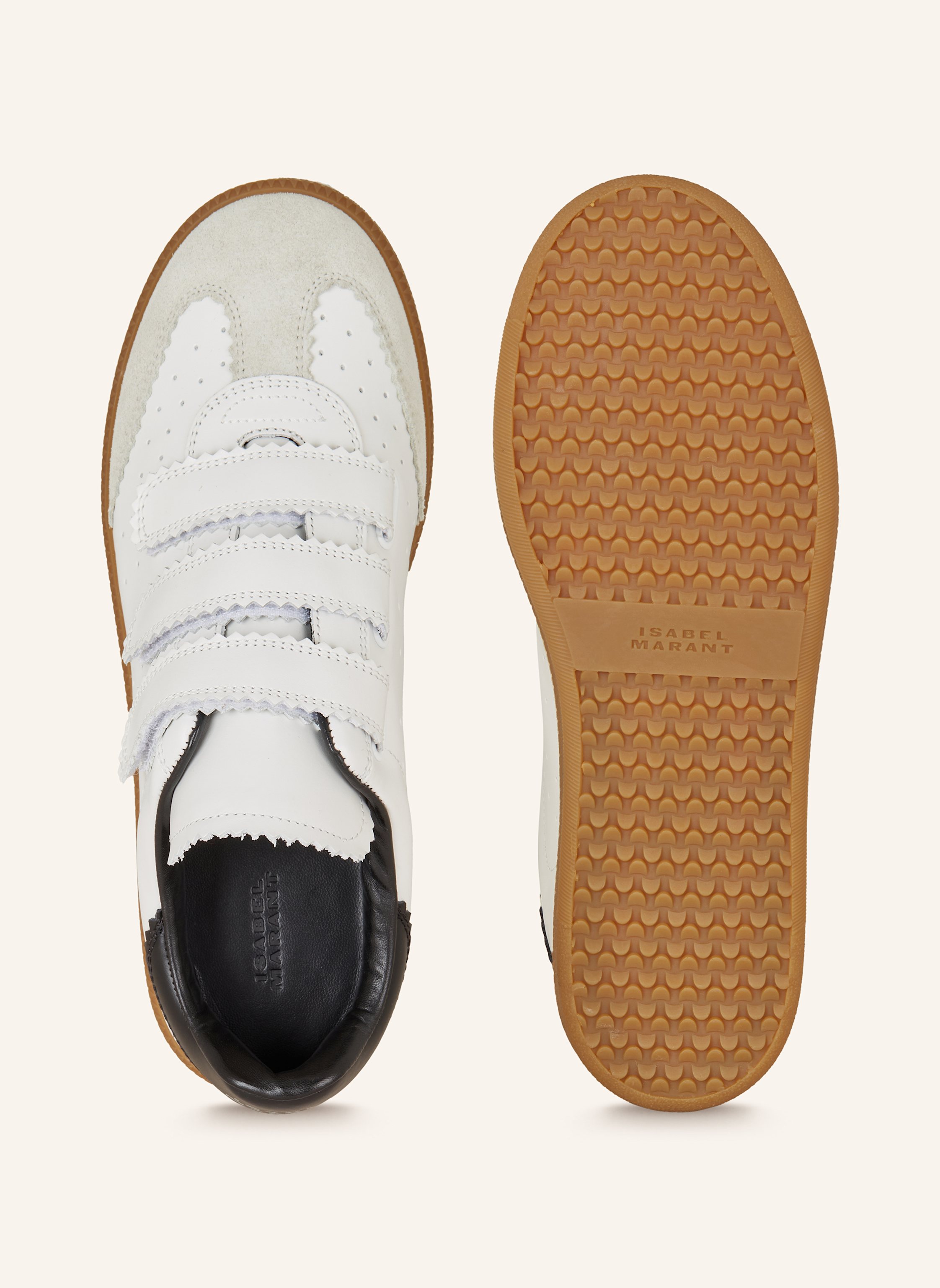 Thumbnail - Isabel Marant Sneaker Beth weiss