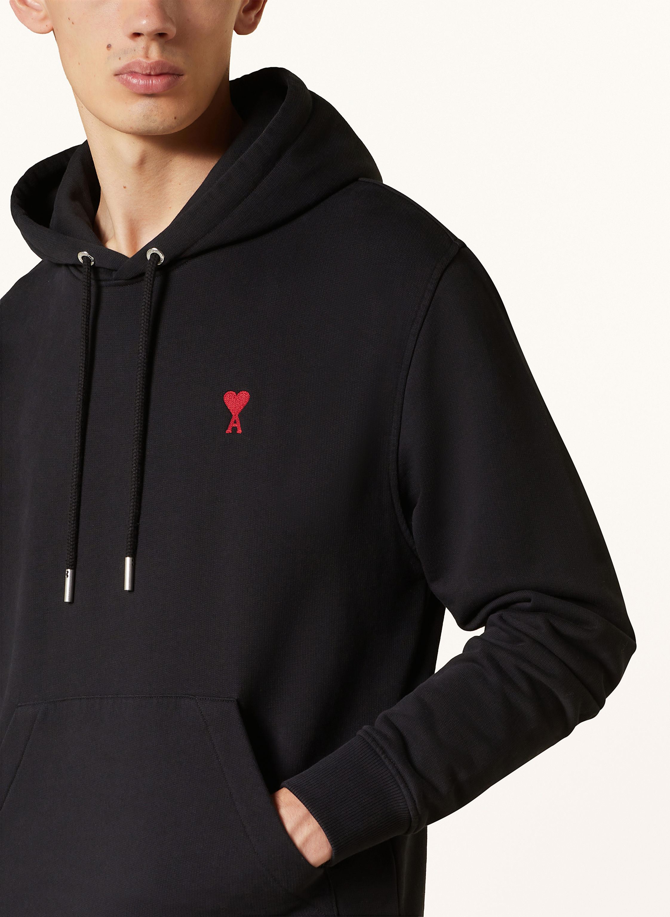 Thumbnail - Ami Paris Hoodie schwarz