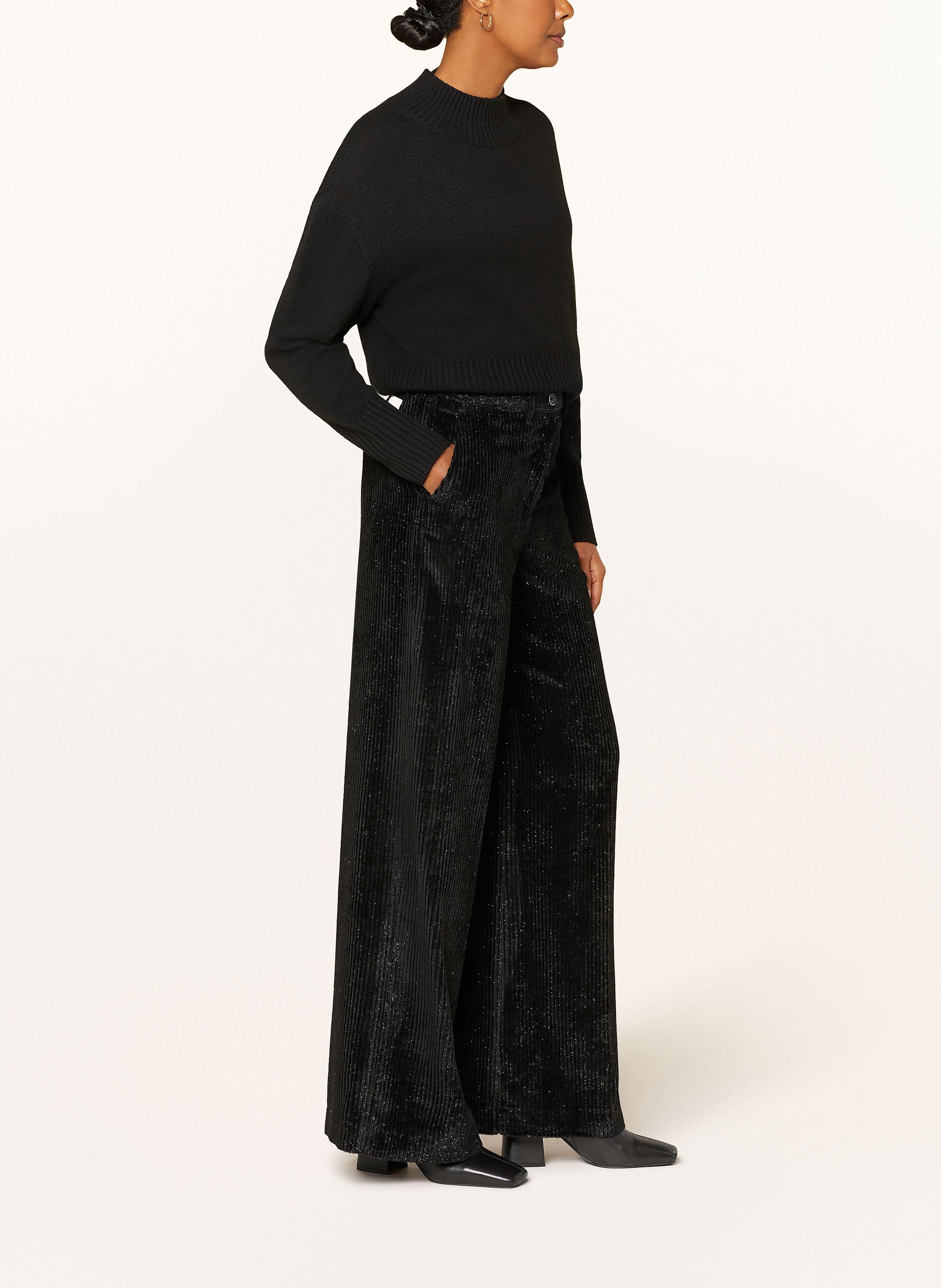 Thumbnail - Nine:Inthe:Morning Cordhose Mit Glitzergarn schwarz