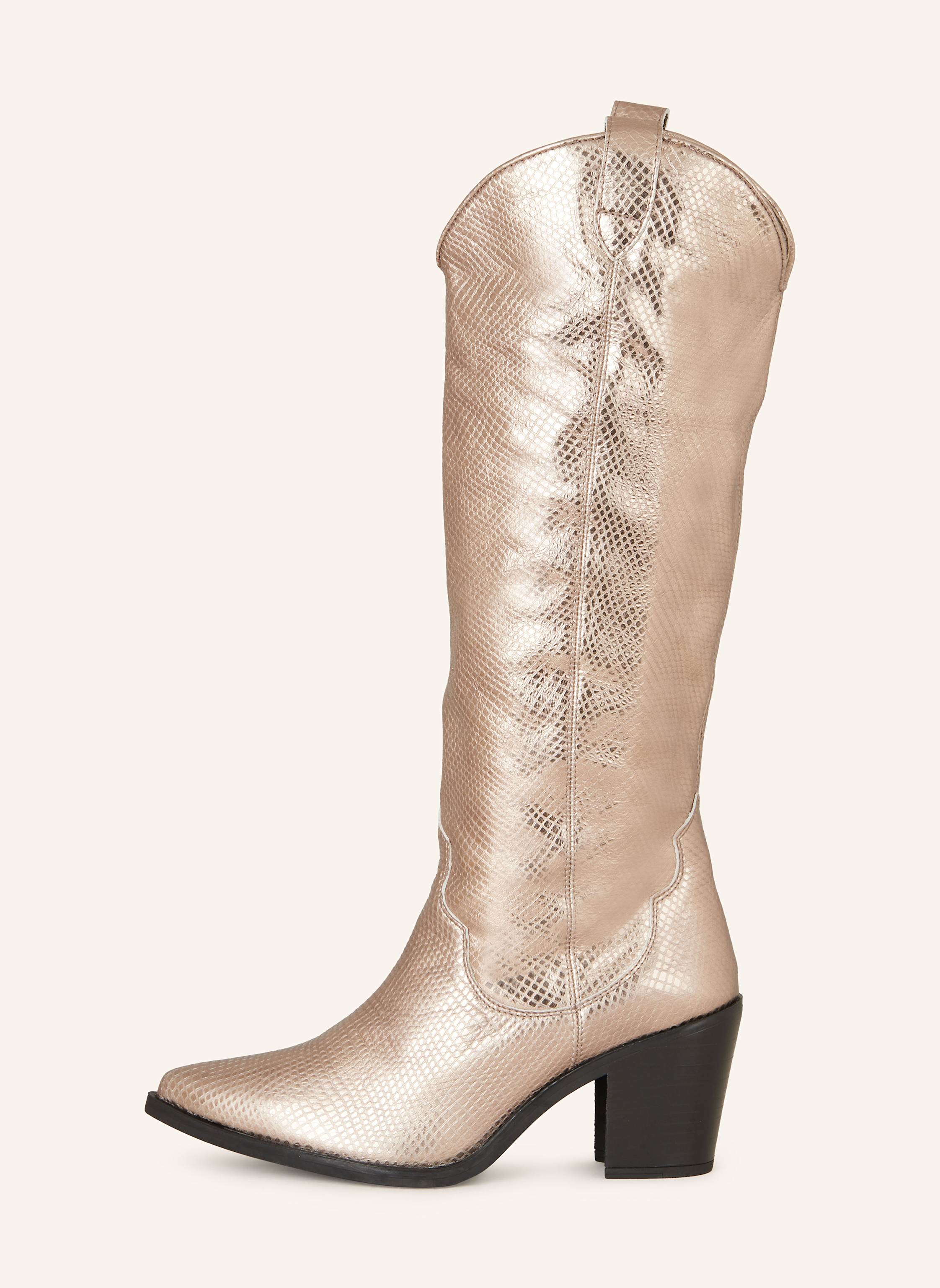 Thumbnail - Unisa Cowboy Boots Mayer silber