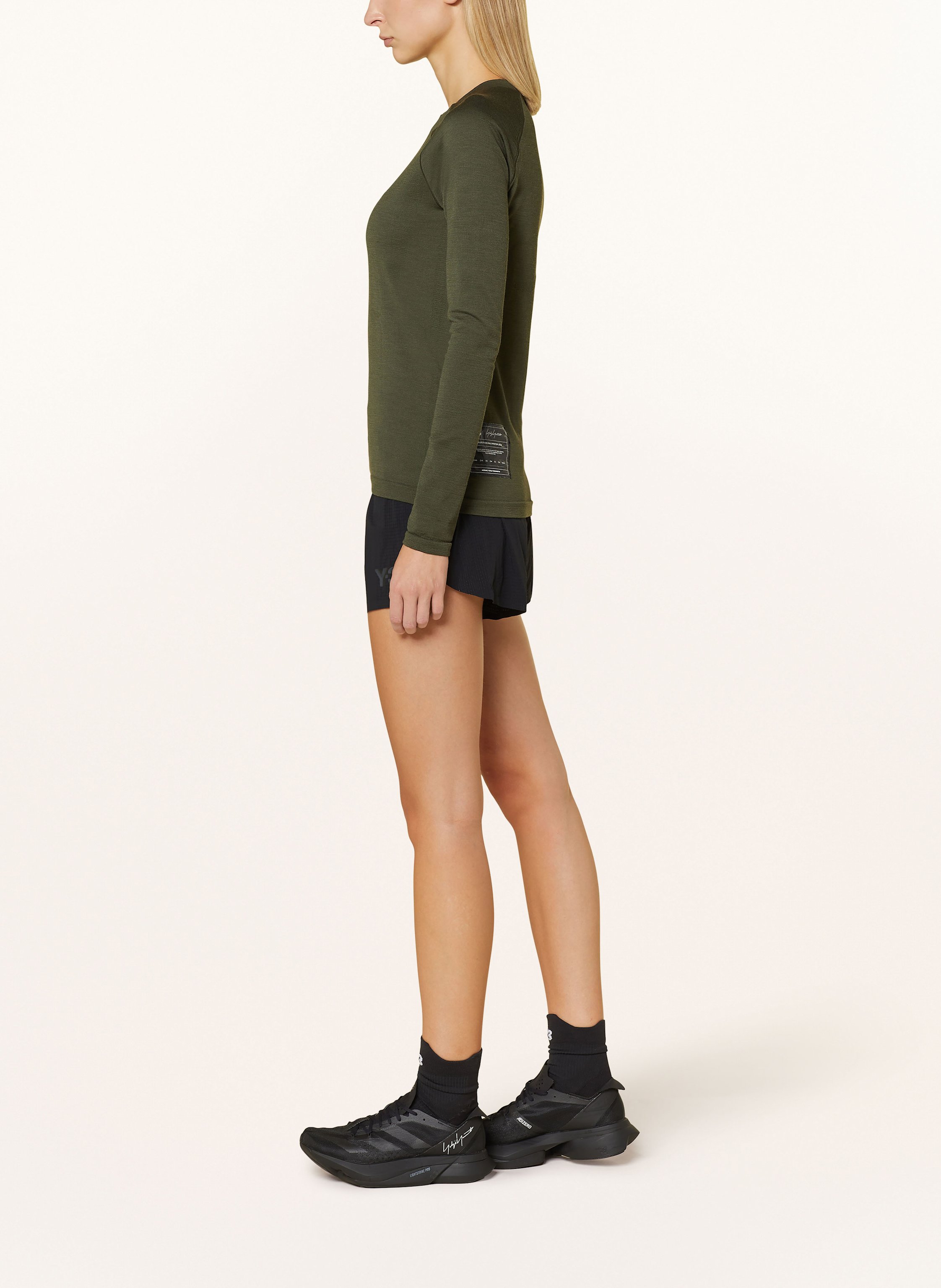 Thumbnail - Y-3 2-In-1-Laufshorts Run schwarz