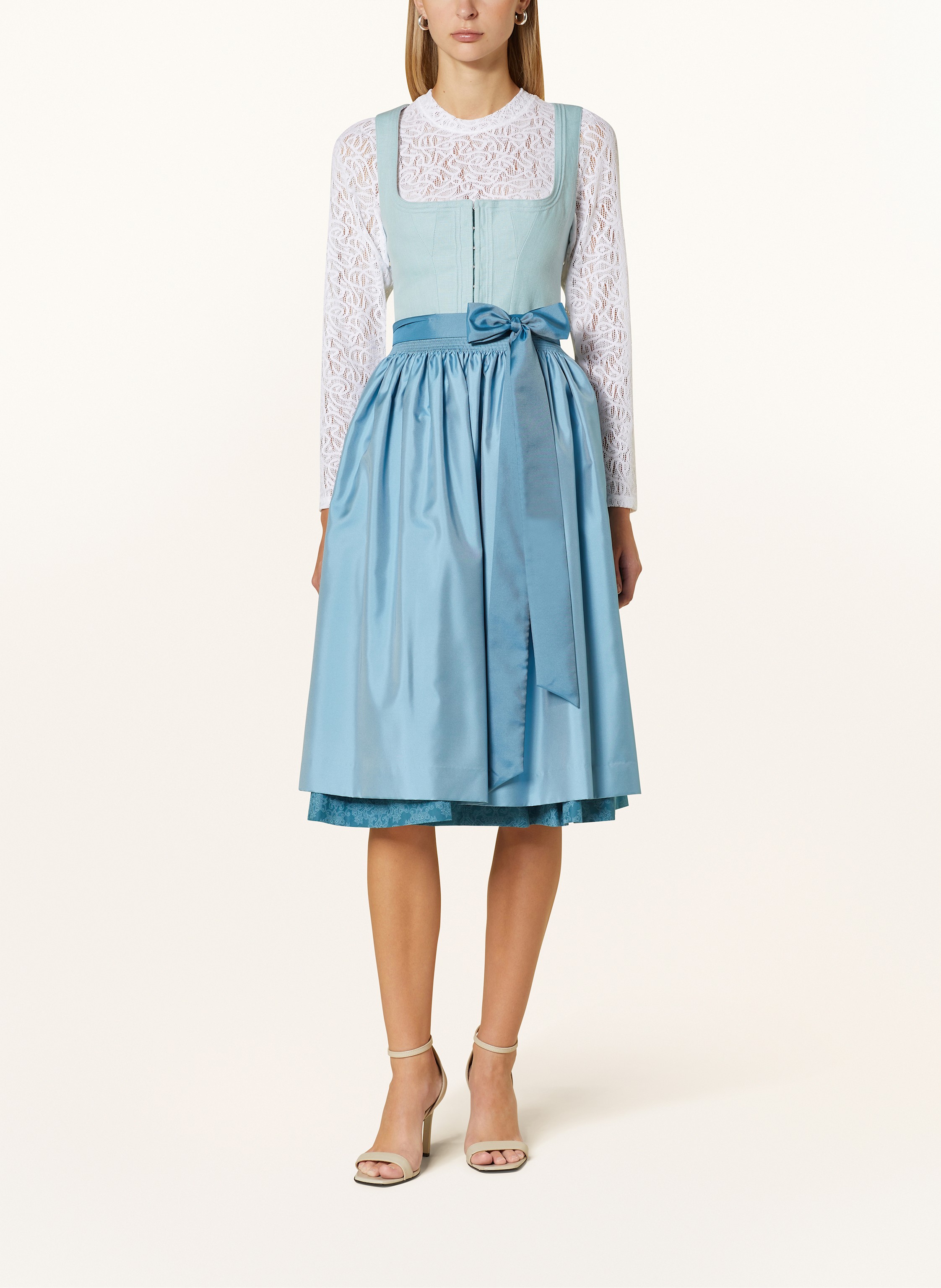 Thumbnail - Hammerschmid Dirndlbluse Alina Aus Spitze weiss
