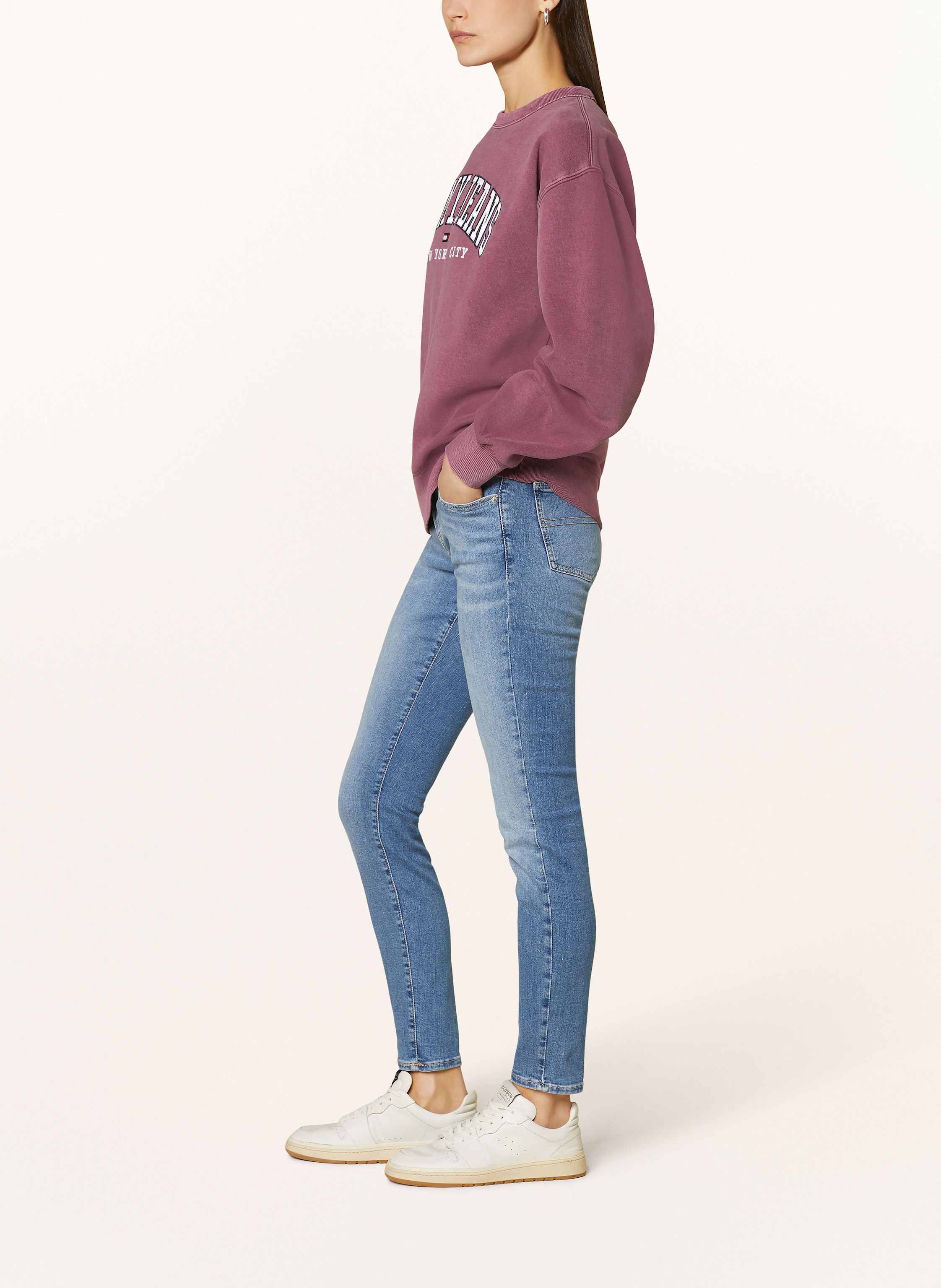 Thumbnail - Tommy Jeans Skinny Jeans Sophie blau