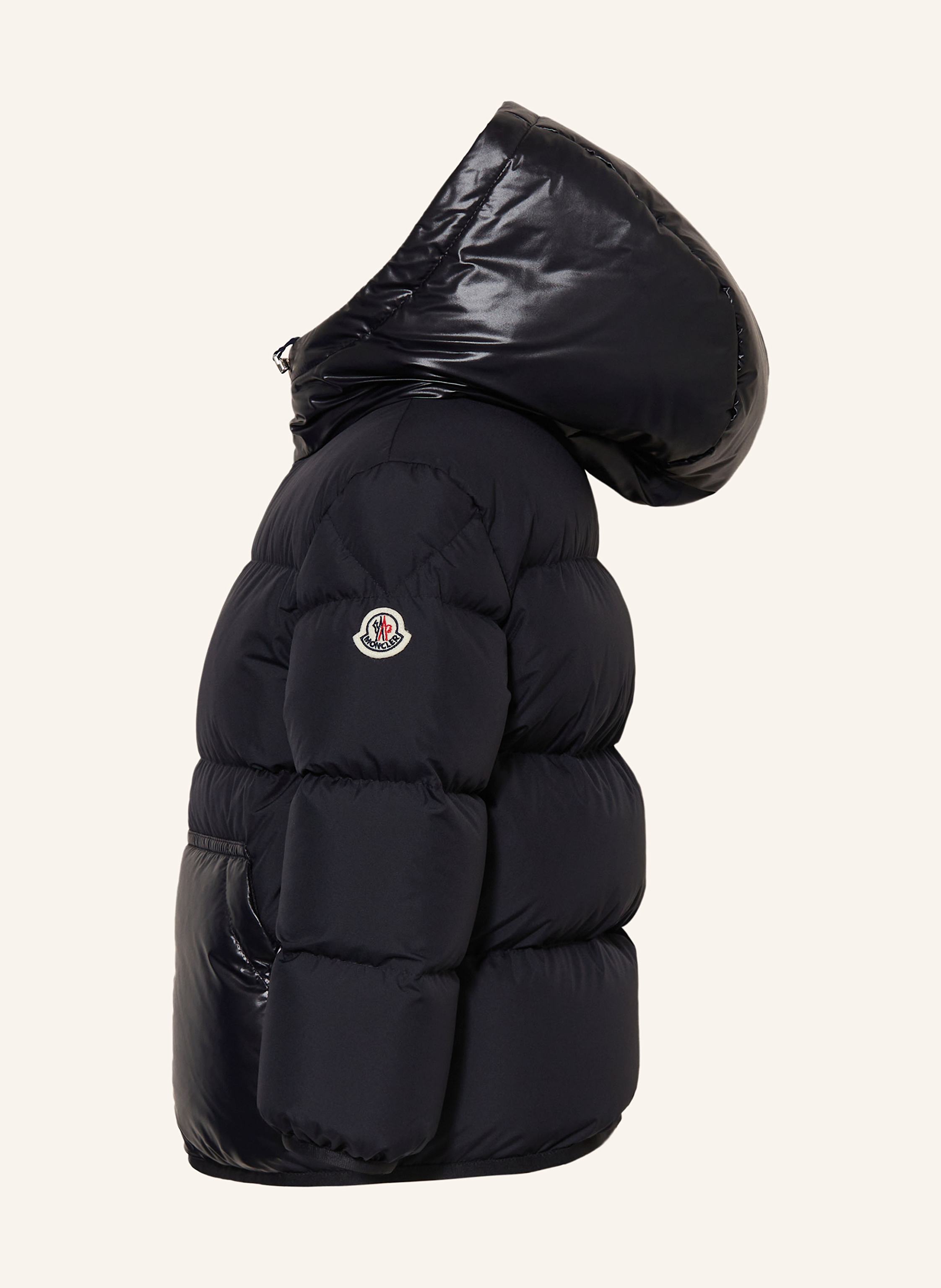 Thumbnail - Moncler Enfant Daunenjacke Barin blau
