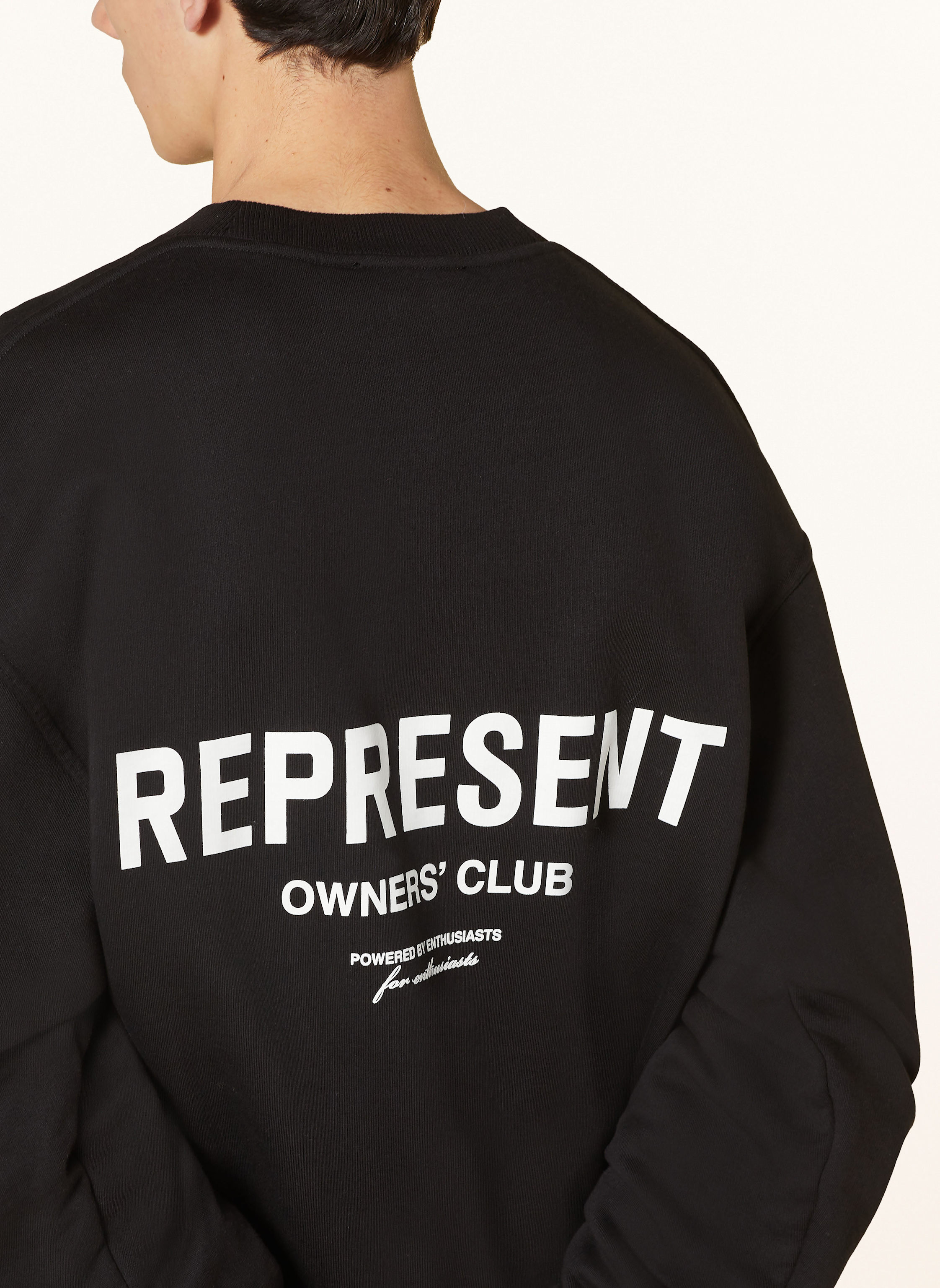 Thumbnail - Represent Sweatshirt schwarz