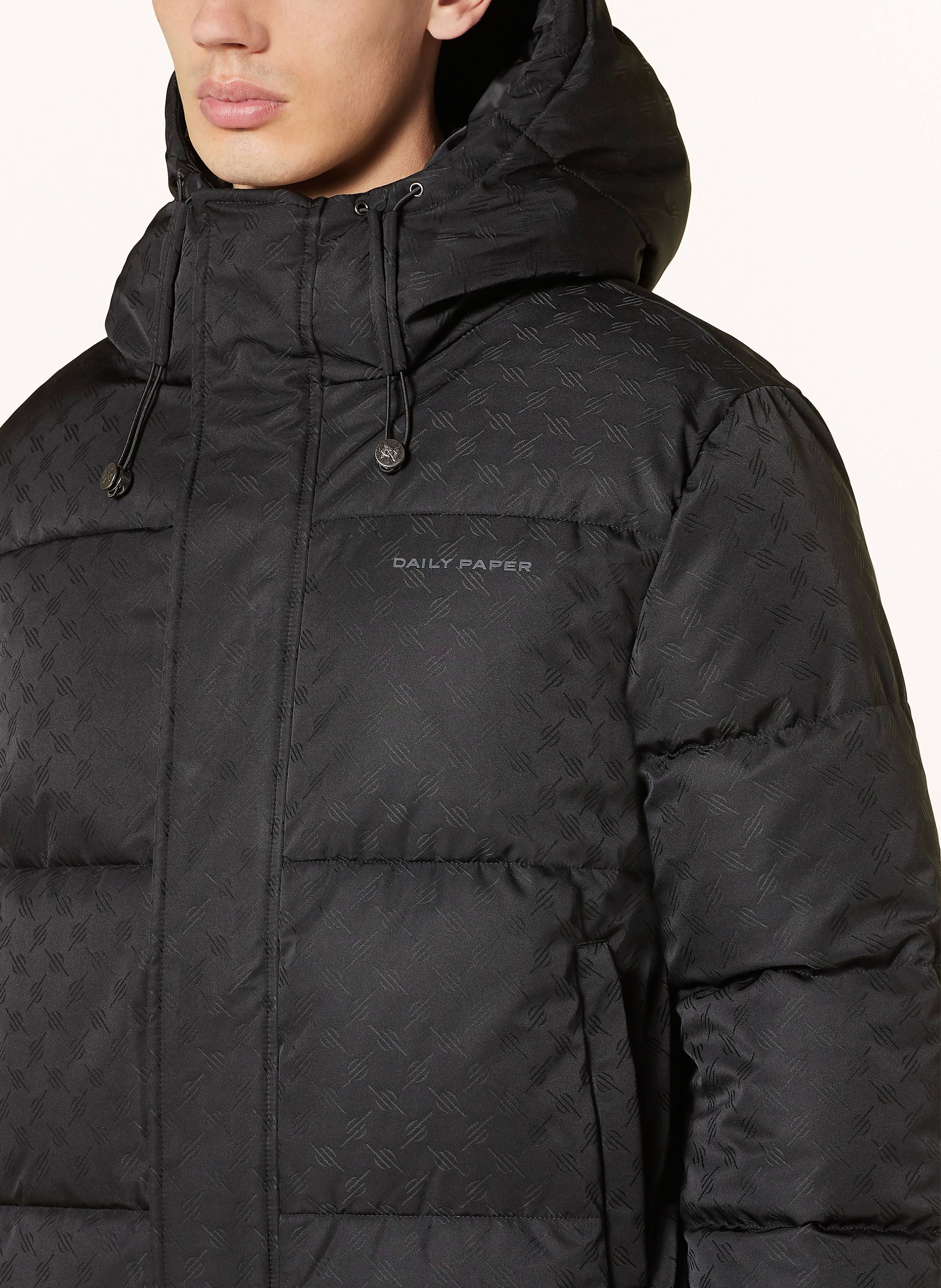 Thumbnail - Daily Paper Steppjacke Monogram schwarz