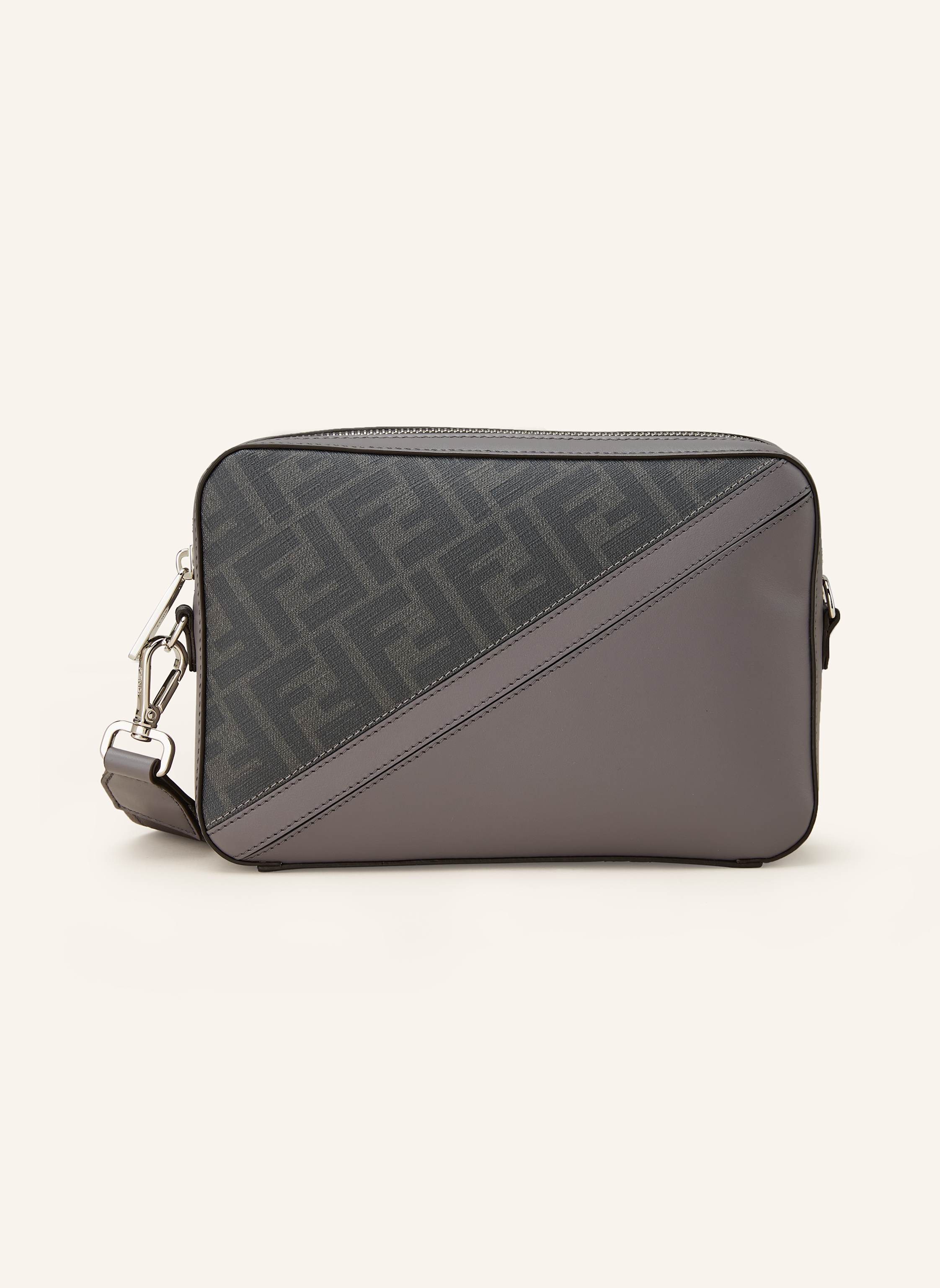 FENDI Crossbody bag CAMERA CASE in gray