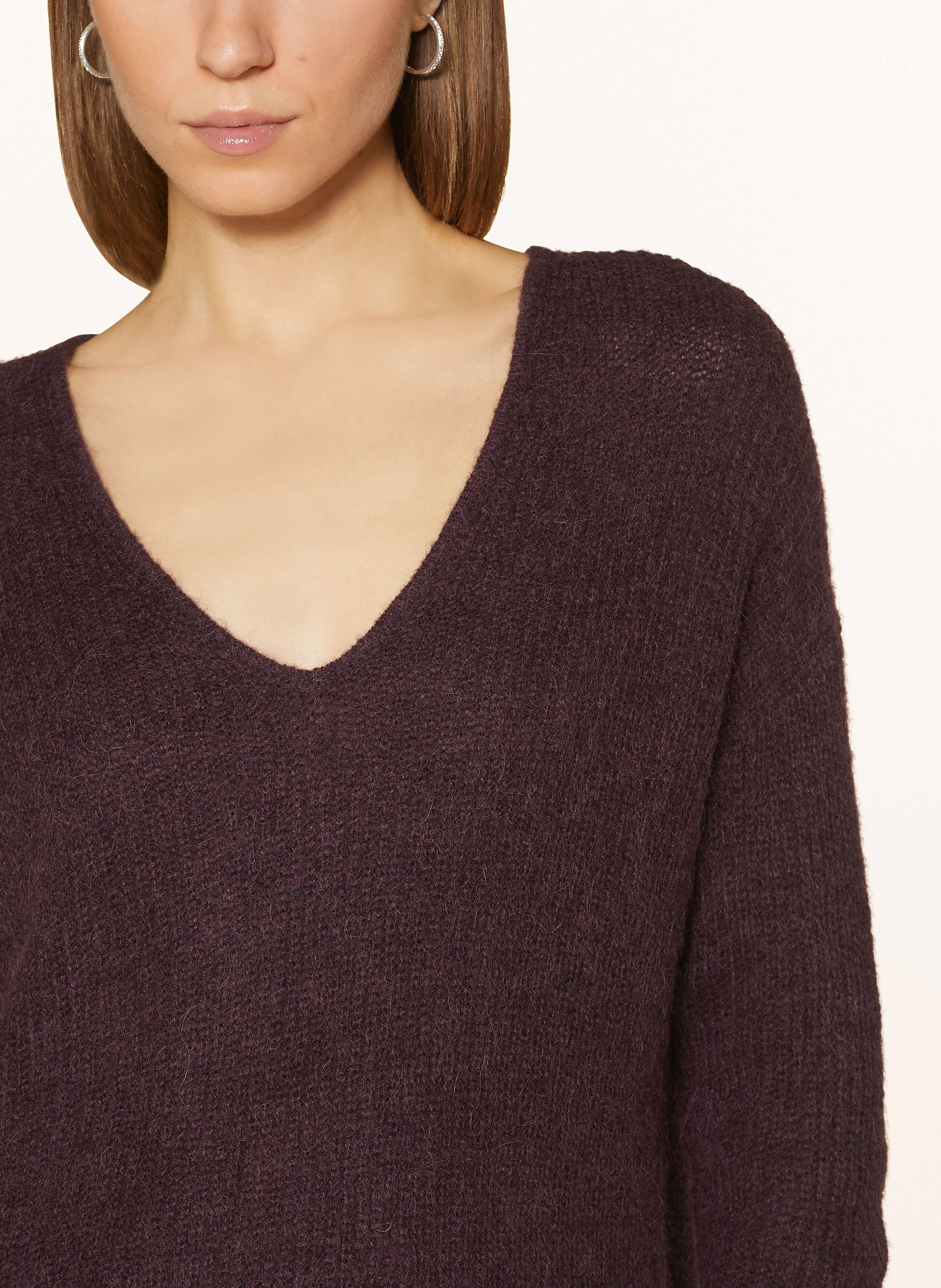 Thumbnail - Mrs & Hugs Pullover Mit Alpaka rot