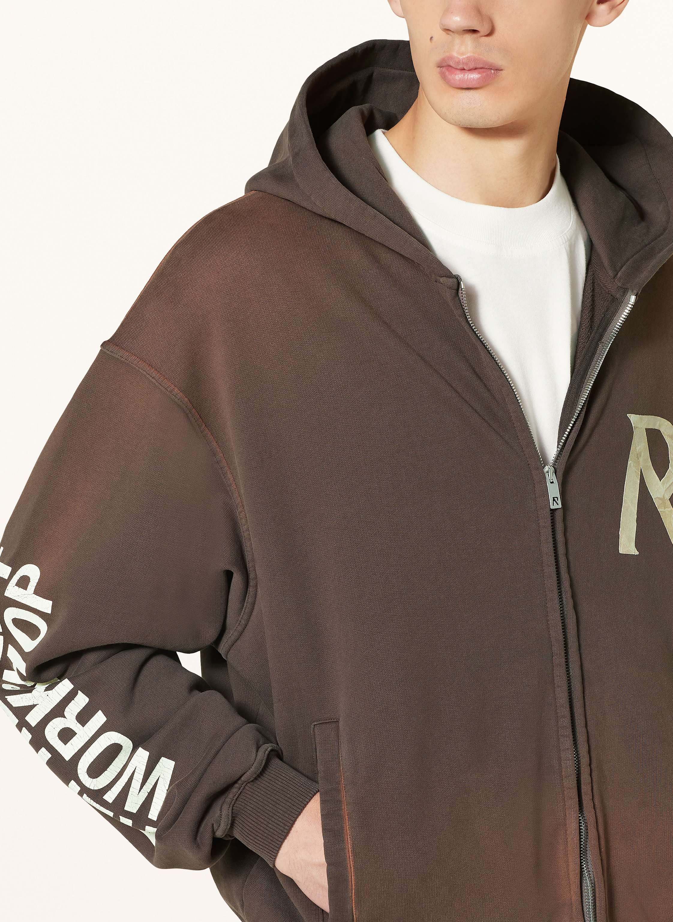 Thumbnail - Represent Sweatjacke braun