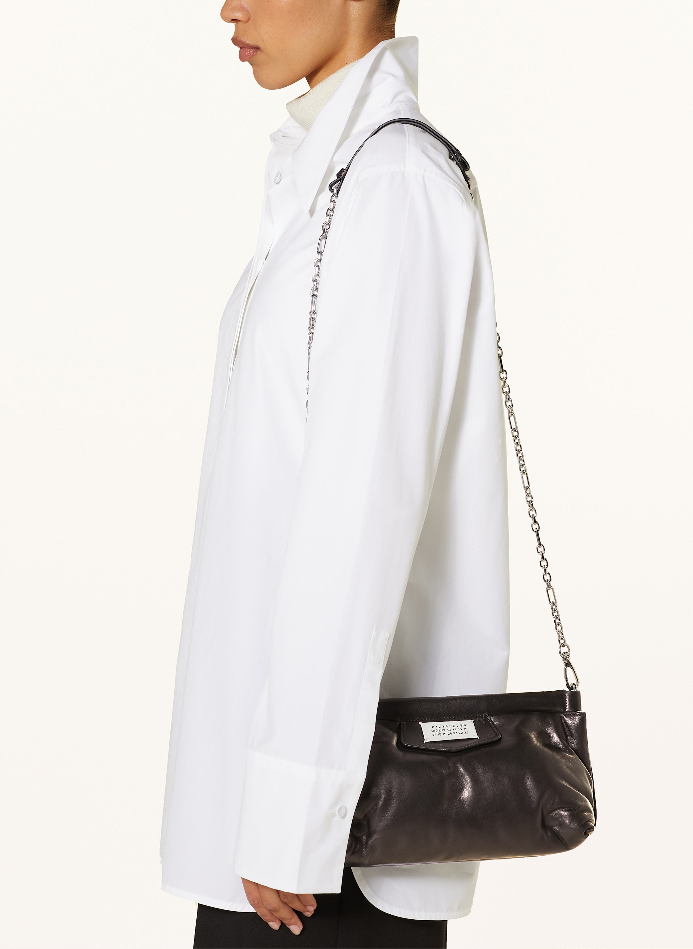 Thumbnail - Maison Margiela Clutch Glam Slam schwarz