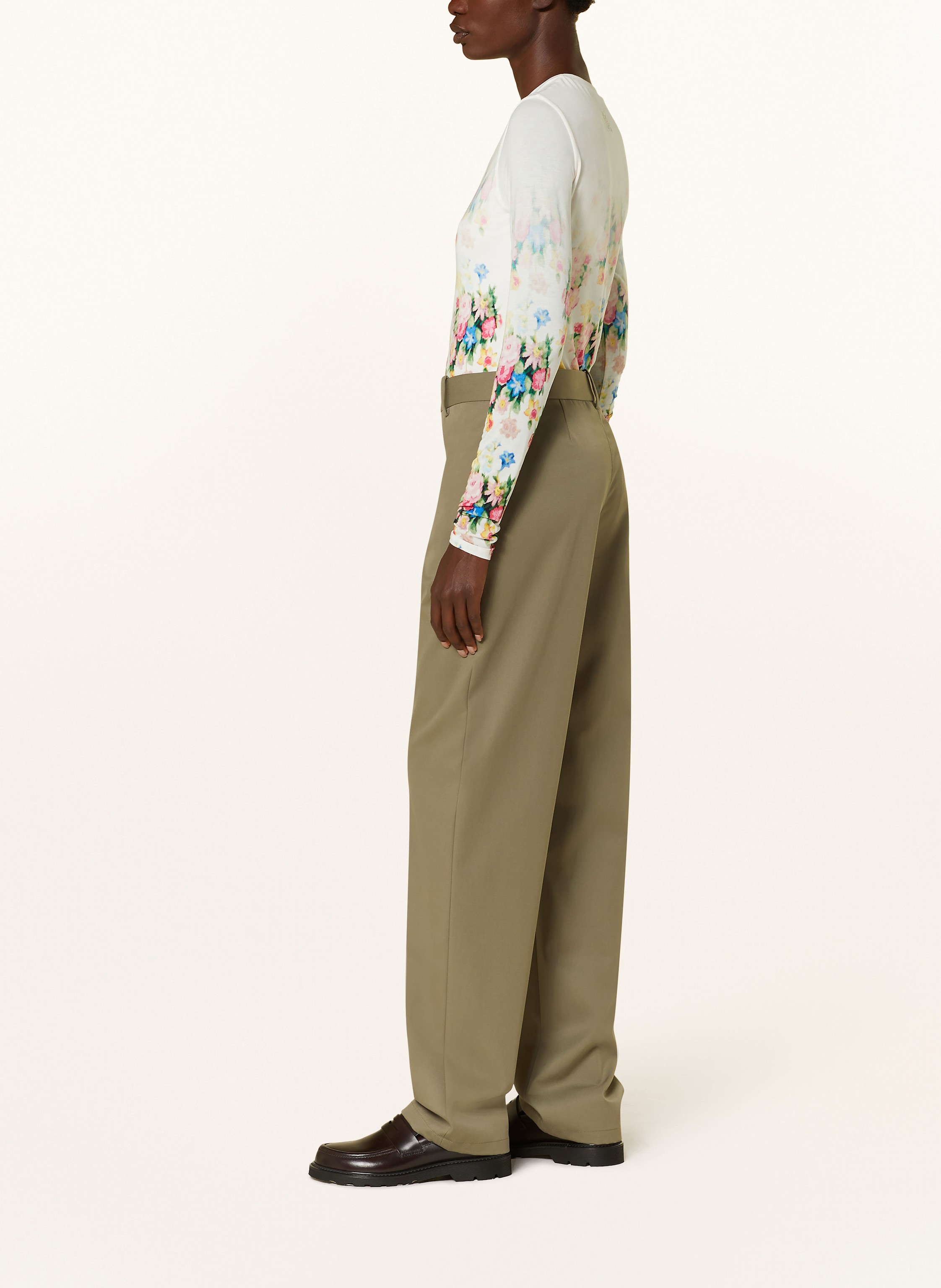 Thumbnail - Loewe Marlenehose braun