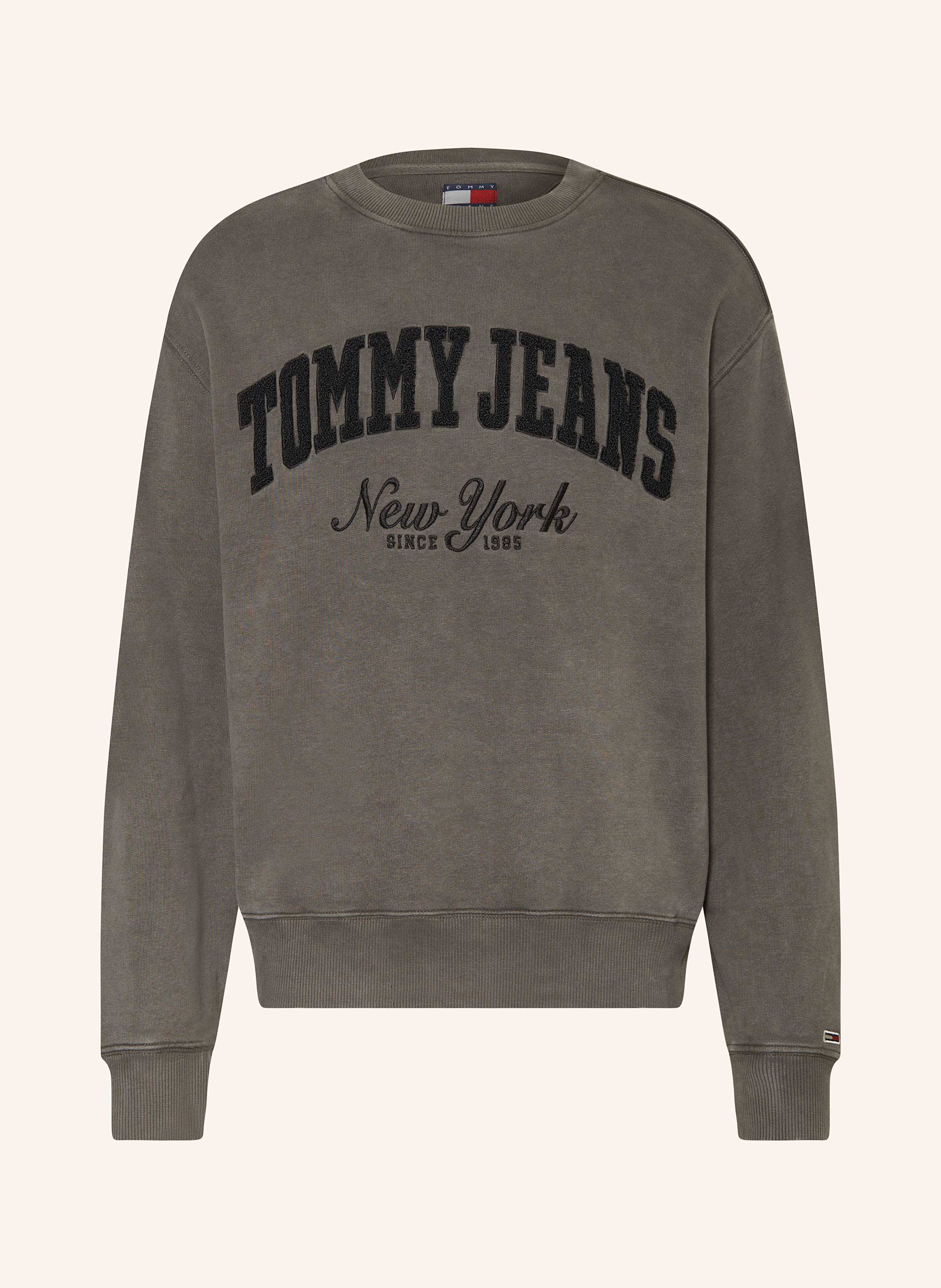 TOMMY JEANS Sweatshirt in taupe