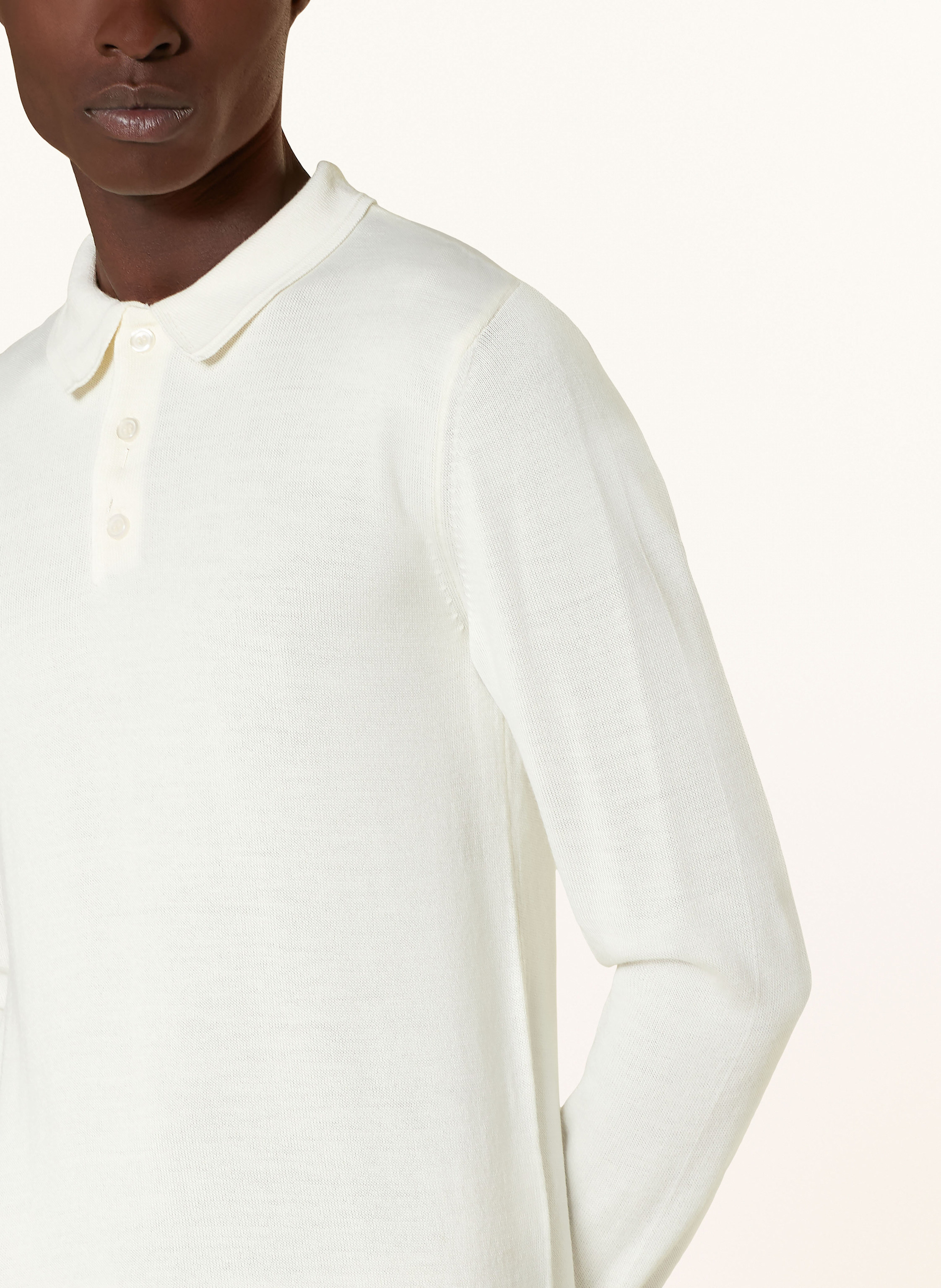 Thumbnail - Paul Strick-Poloshirt weiss