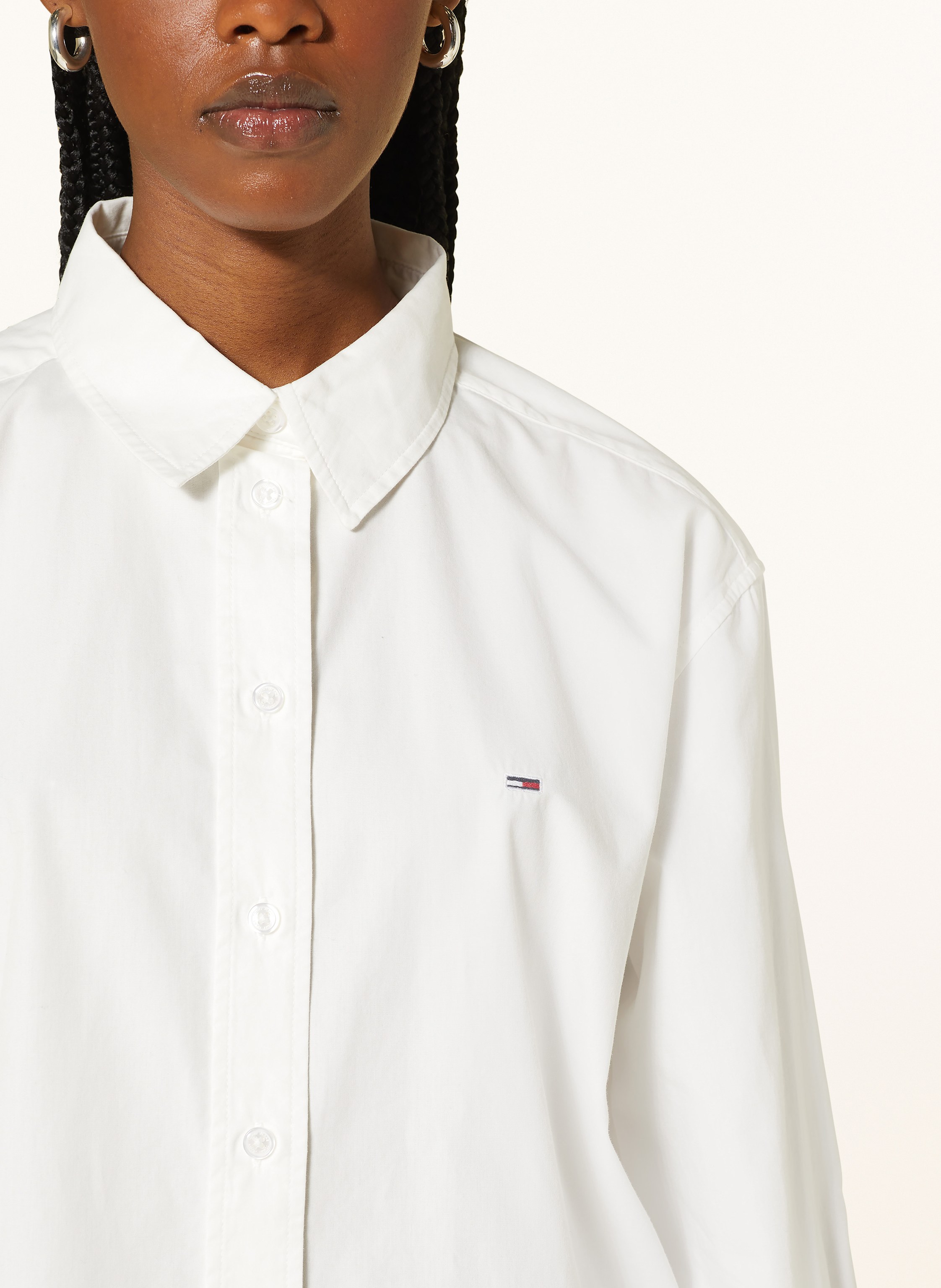 Thumbnail - Tommy Jeans Hemdbluse weiss