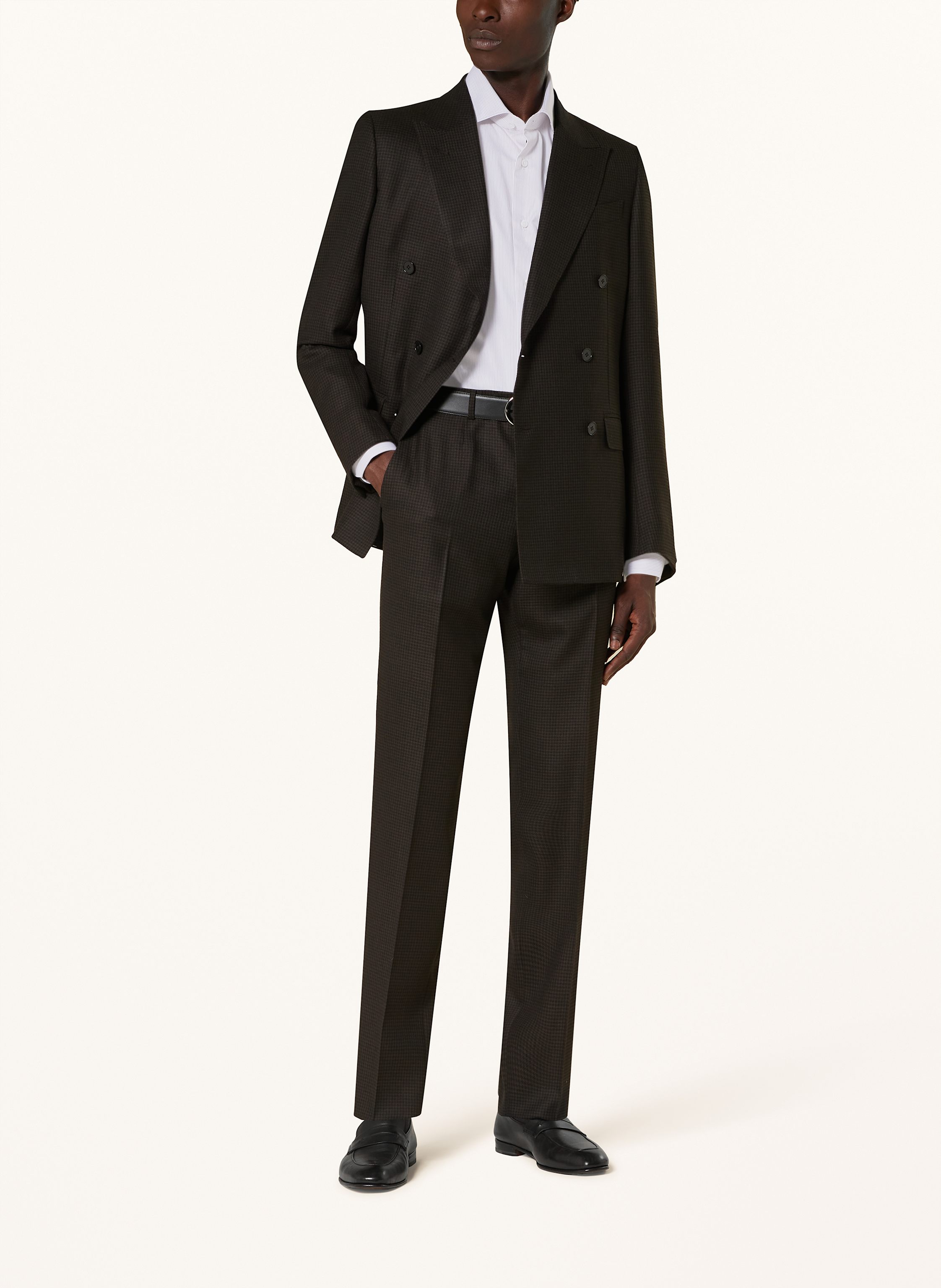 Thumbnail - Zegna Hemd Slim Fit rot