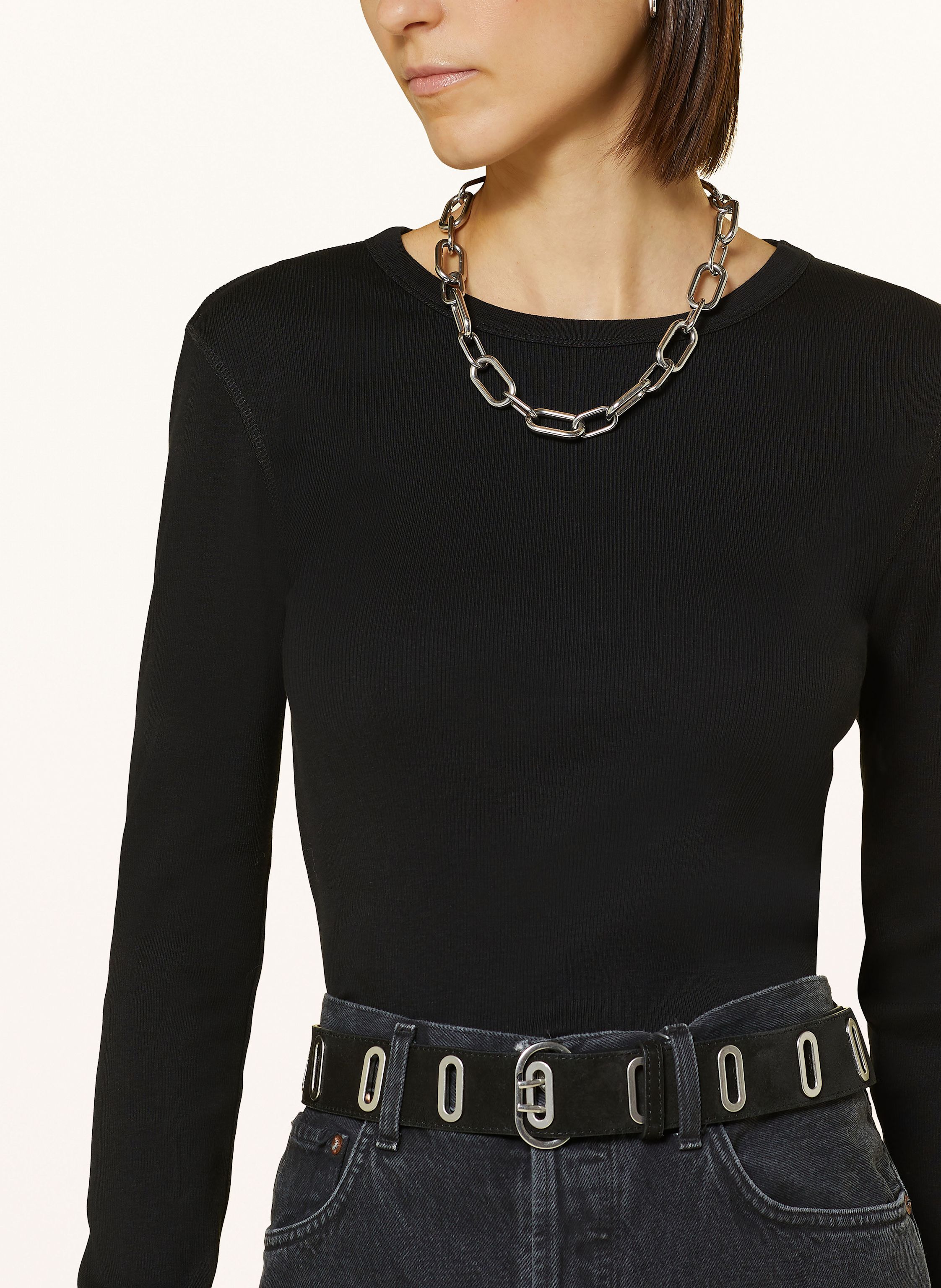 Thumbnail - Drykorn Longsleeve Nurit schwarz